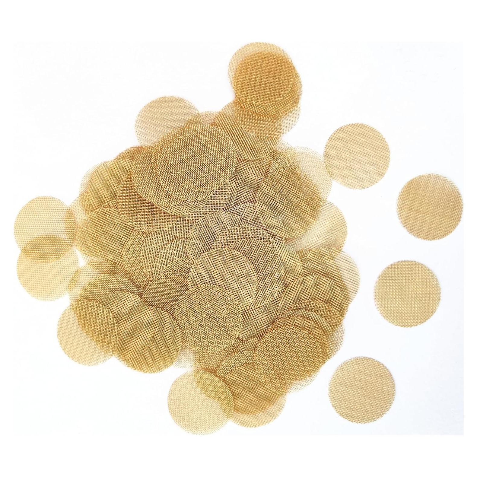 Pantallas de Tubo de Latón INBETTER 3/4" (100 pcs)