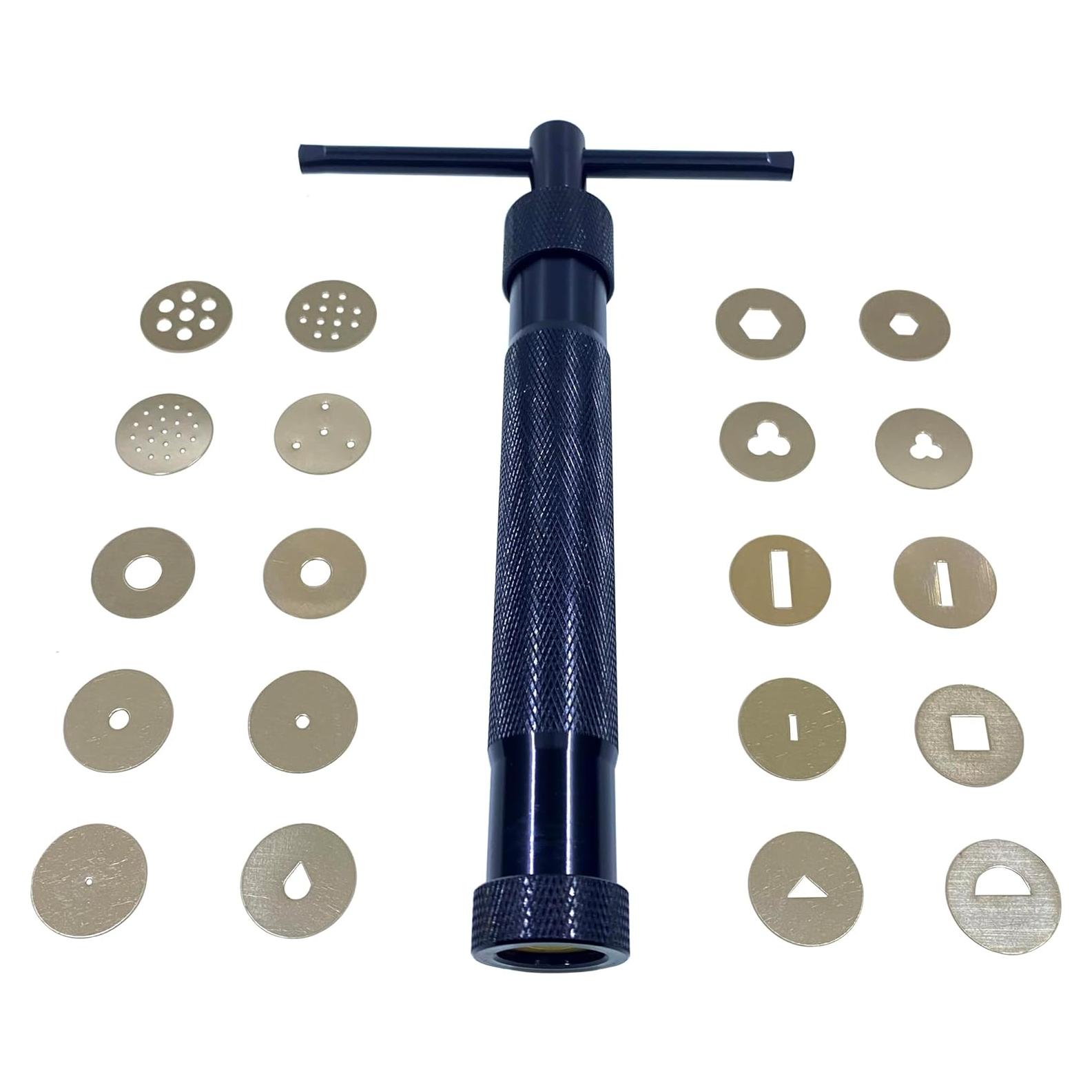 Extrusora de Acero Inoxidable HEVERP para Decorar Pasteles