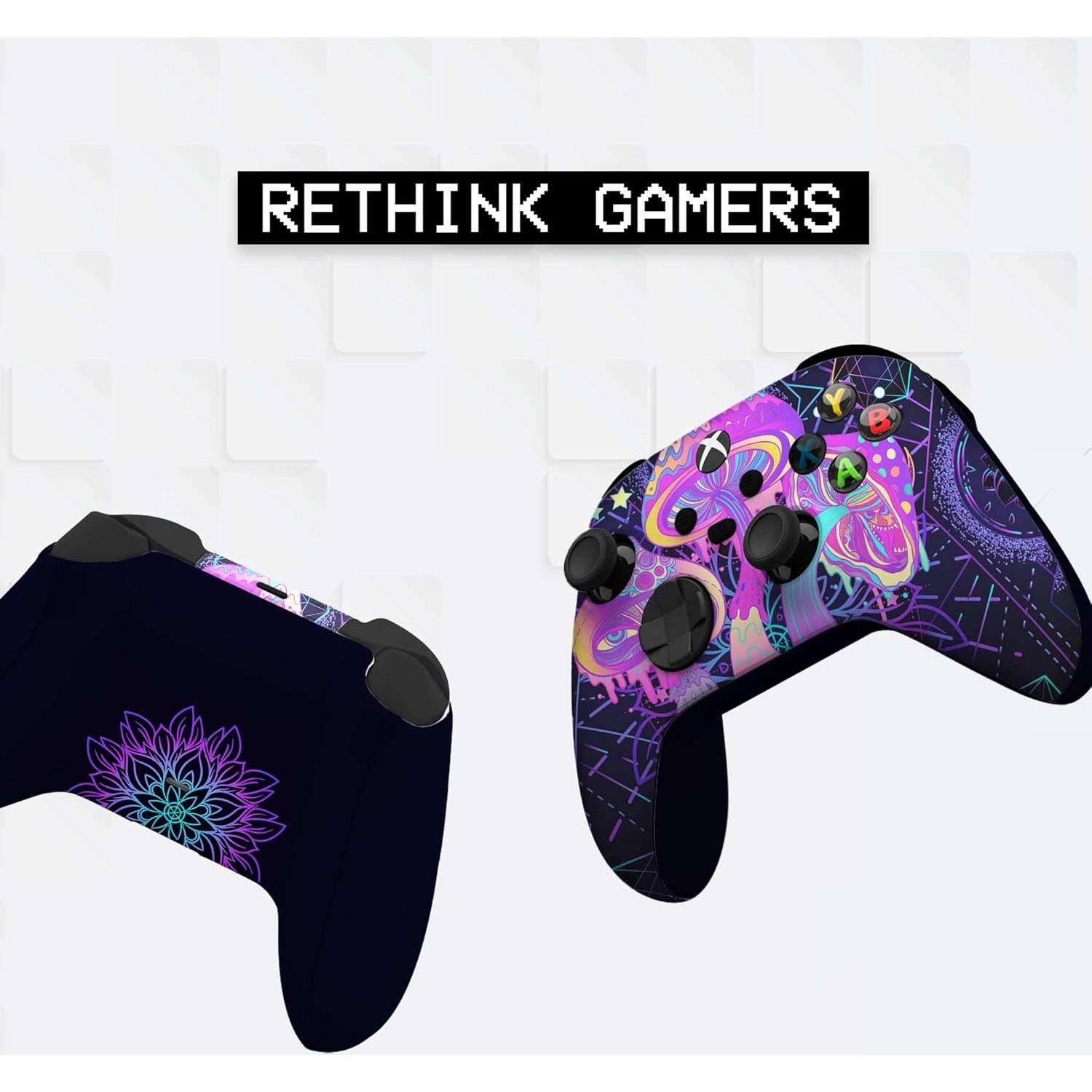 Controlador Inalámbrico Xbox BCB Hongos Psicodélicos 363g