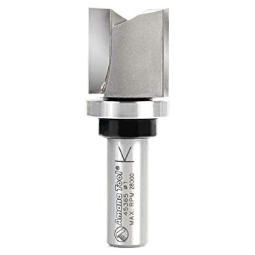 Fresa de Plantilla Amana Tool 45365 Carburo 2.54 cm