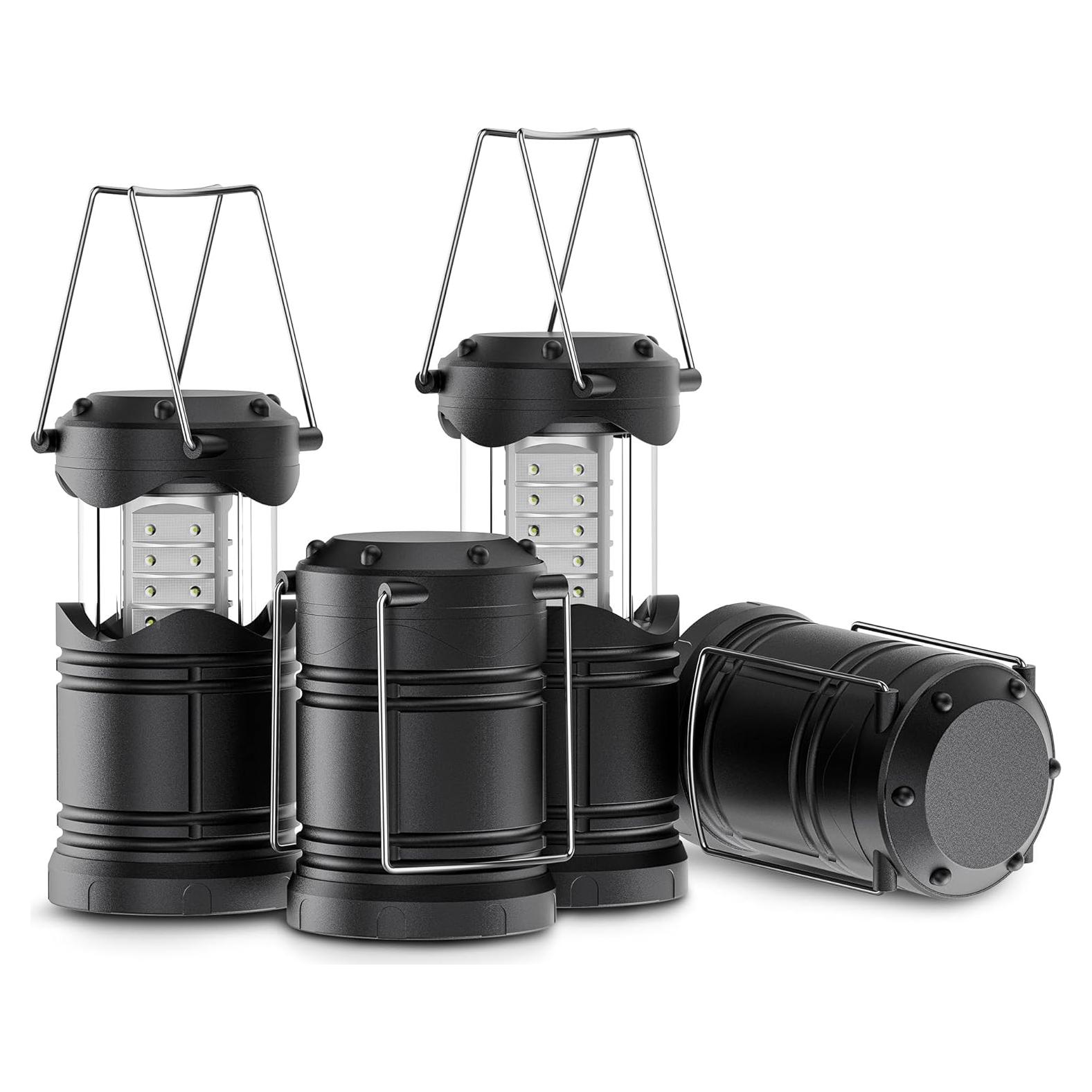 Linterna LED Plegable Lichamp A4BK para Camping 150 Lúmenes