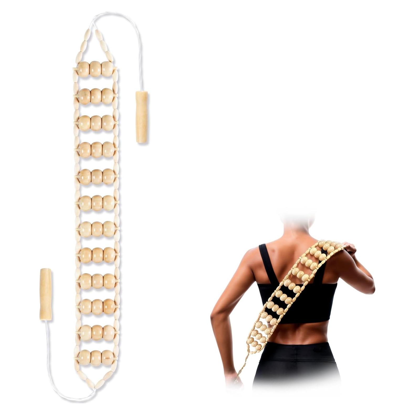 Masajeador de Espalda KintKita de Madera Natural 63 cm