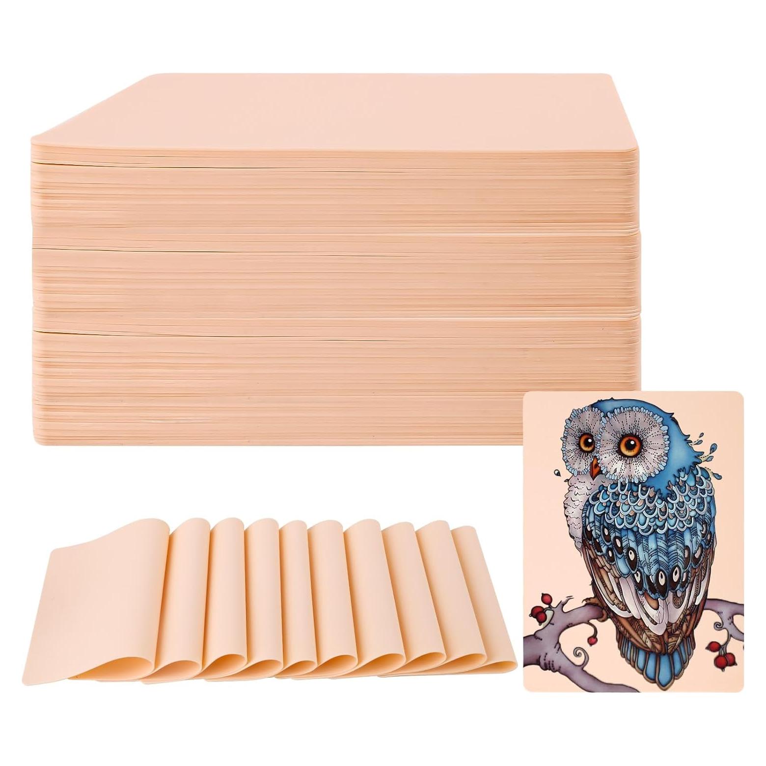 90 Piezas Piel Falsa para Tatuajes Jingtian 19x14 cm Doble Cara