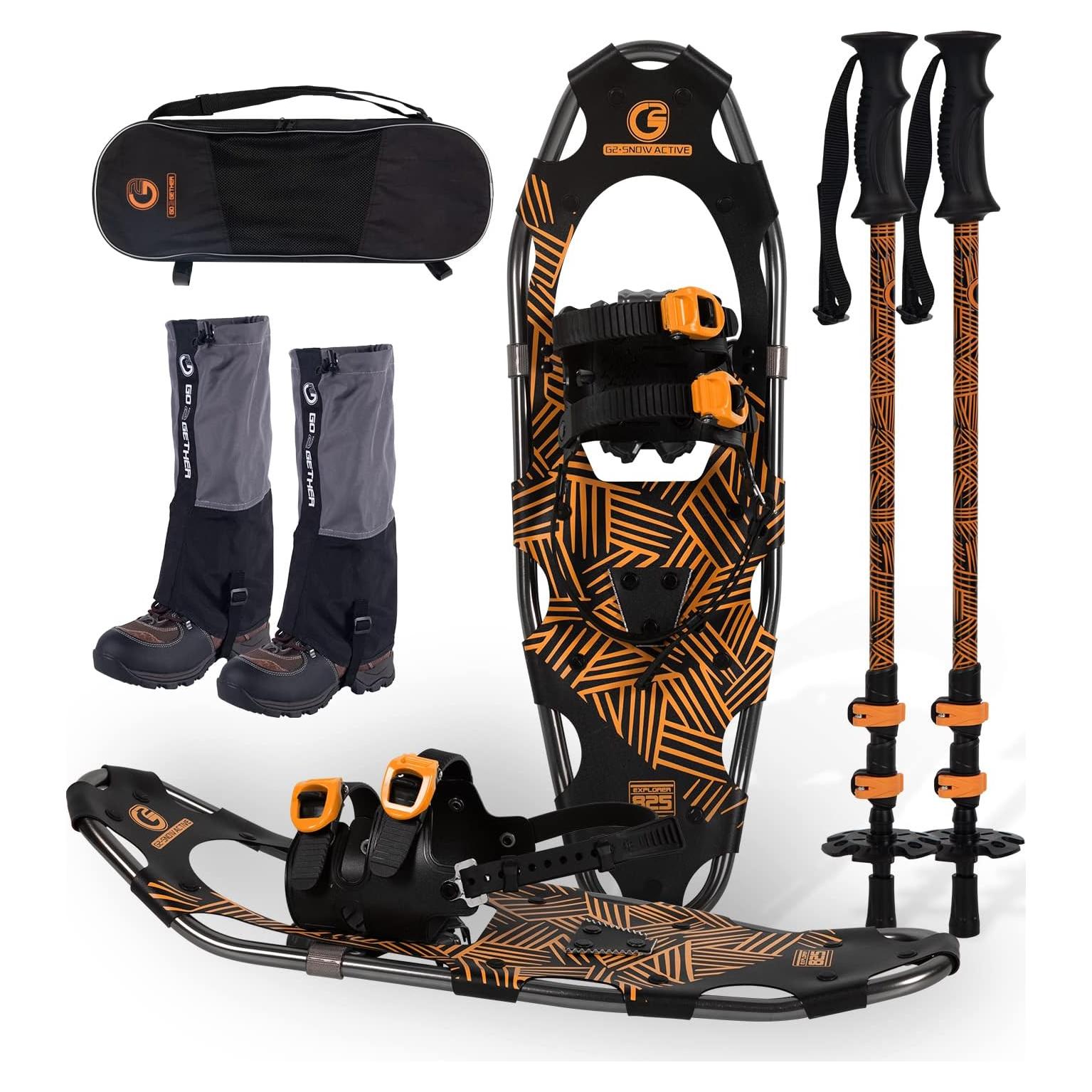 Raquetas de Nieve G2 GO2GETHER 63.5 cm con Bastones