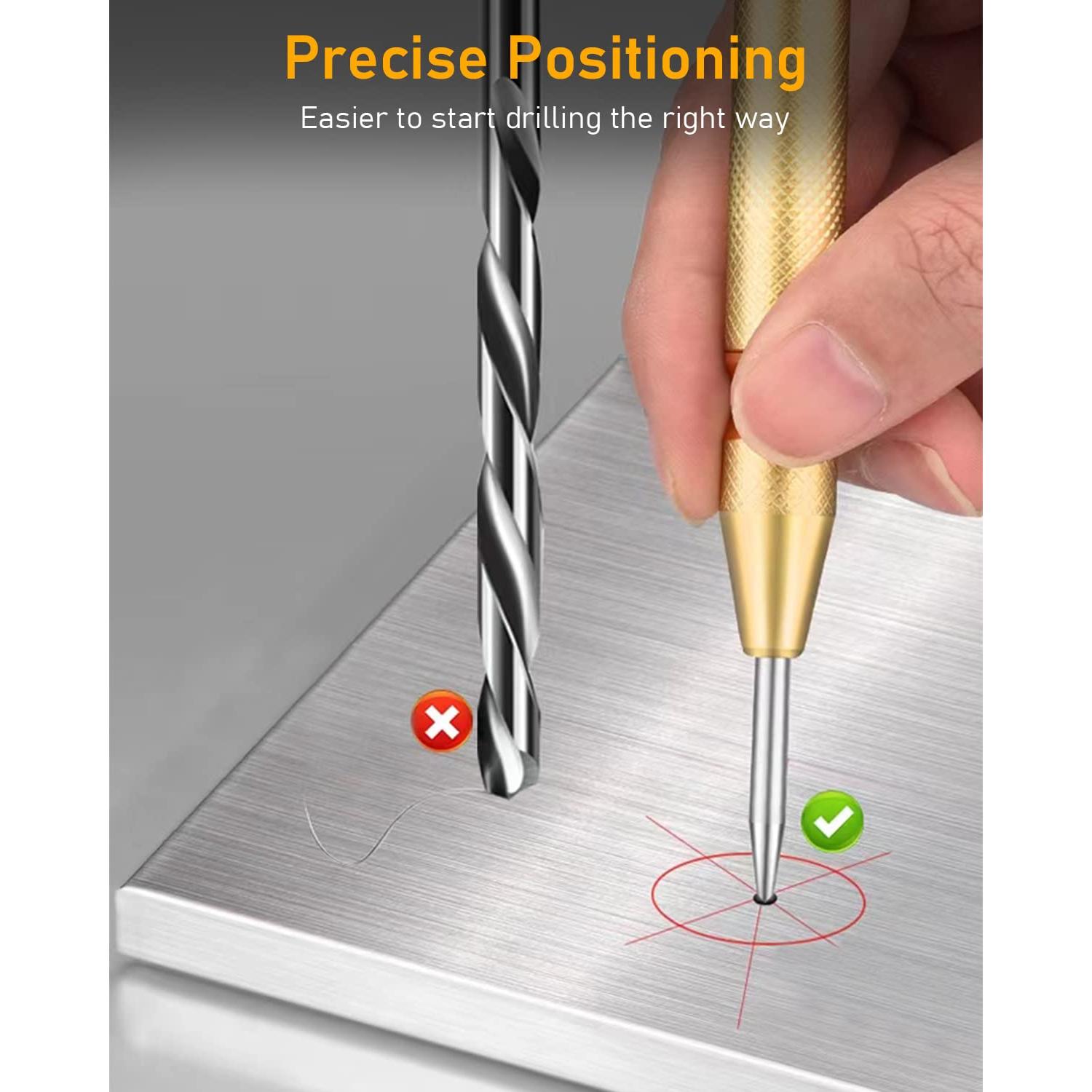 Juego de Brocas de Avellanado 16 Piezas WENHUALI con Estuche