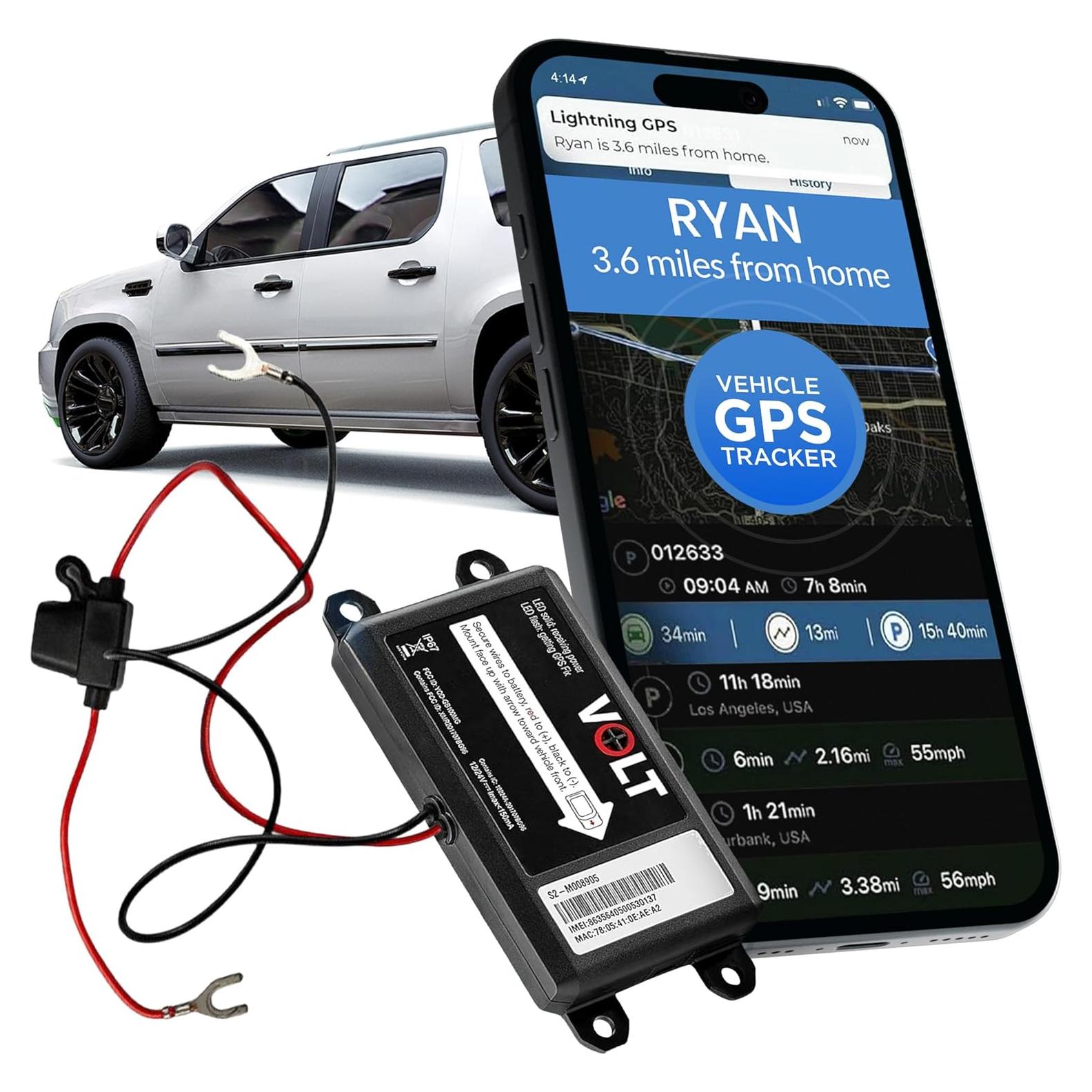 Rastreador GPS Lightning GPS LiveWire Volt 4G Impermeable