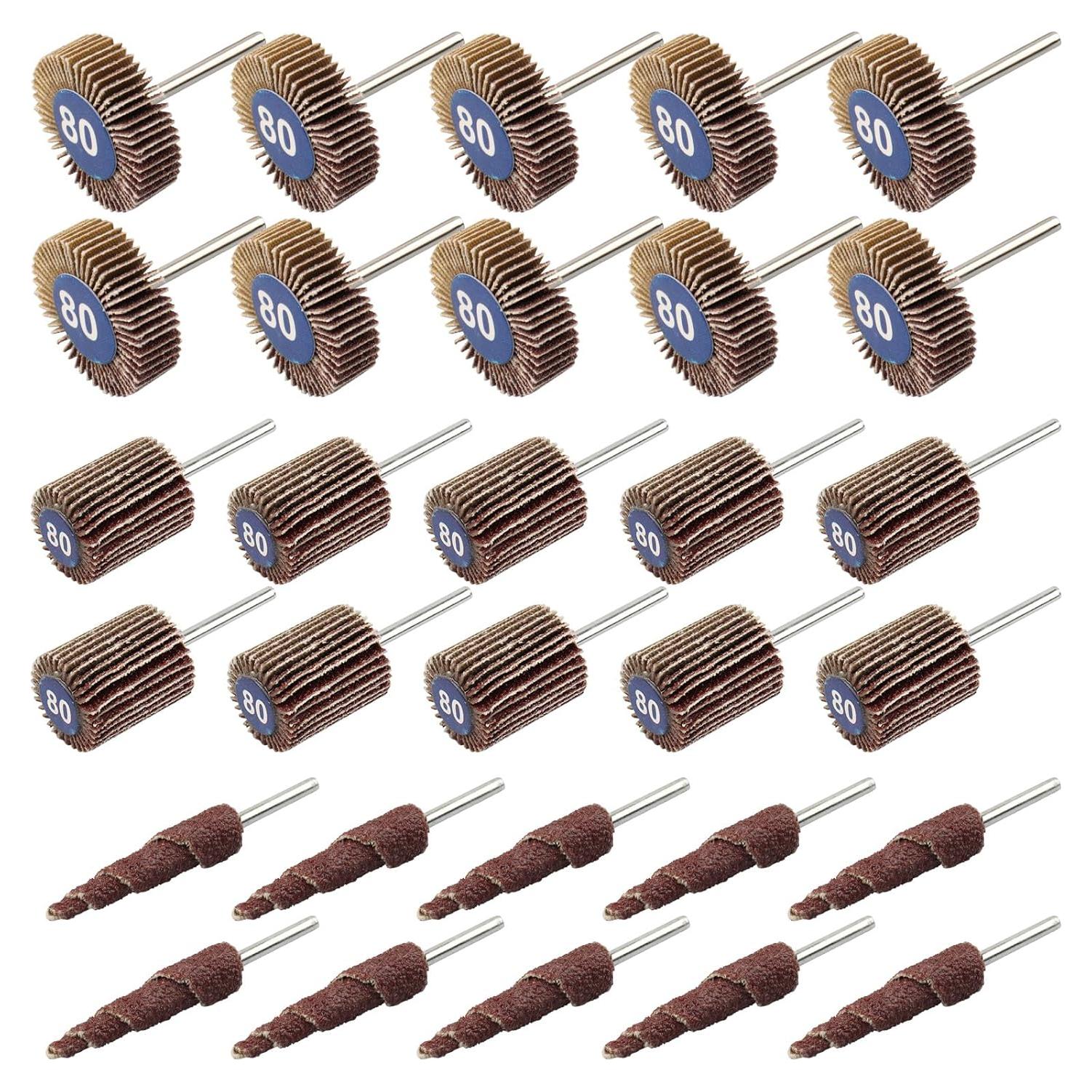 30 Ruedas de Lijado con Aletas Mixiflor 32mm y 20mm