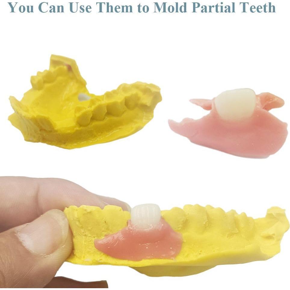 Kit de Dentadura DIY Longlive - Dientes Falsos Personalizables