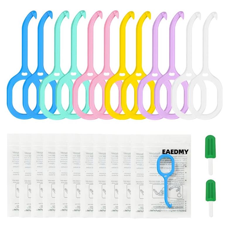 Kit 12 Herramientas Remoción Alineadores Transparentes Mint