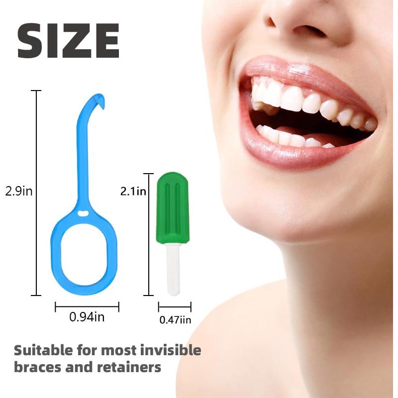 Kit 12 Herramientas Remoción Alineadores Transparentes Mint