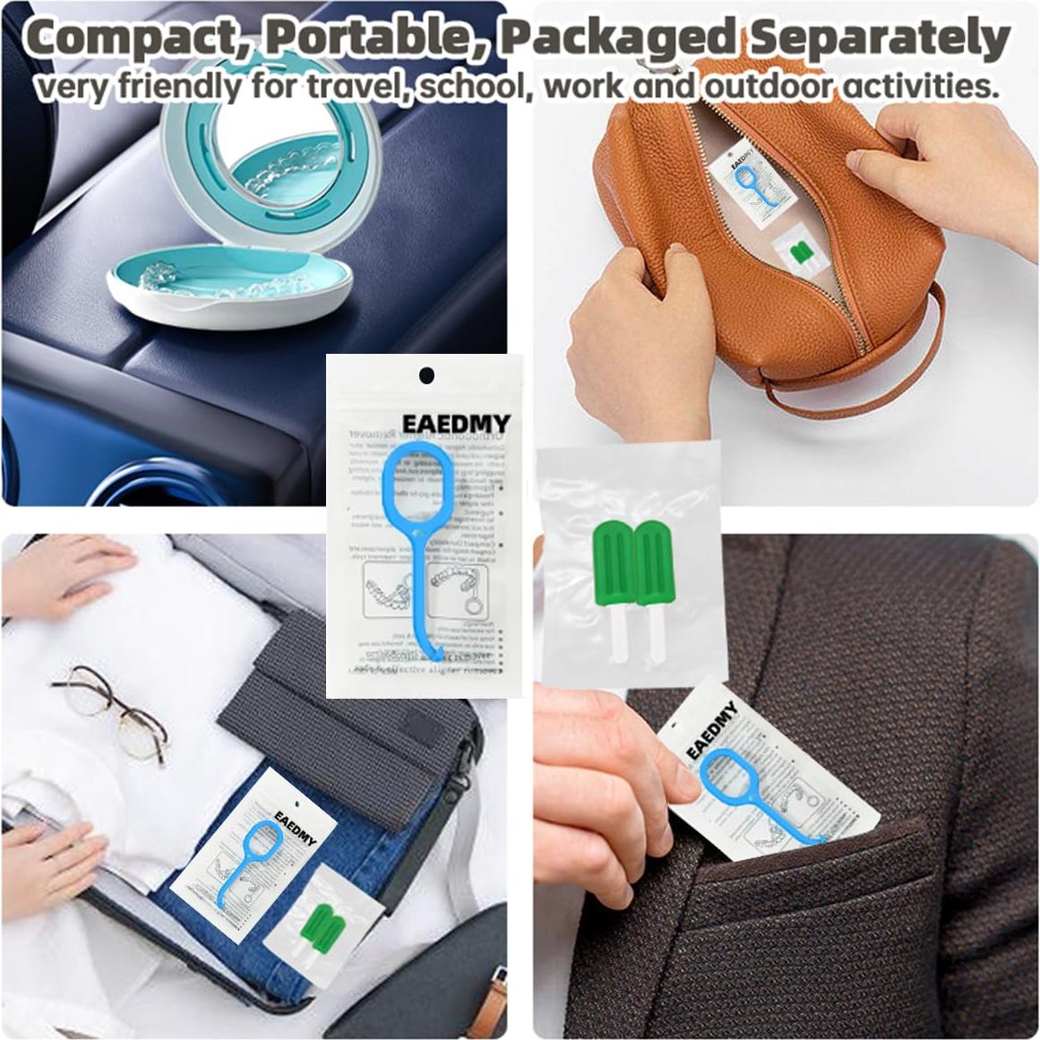 Kit 12 Herramientas Remoción Alineadores Transparentes Mint