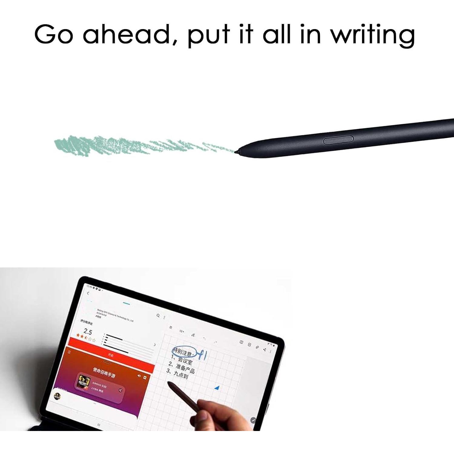 Bolígrafo S Pen Reemplazo para Samsung Galaxy Tab S7 FE Negro