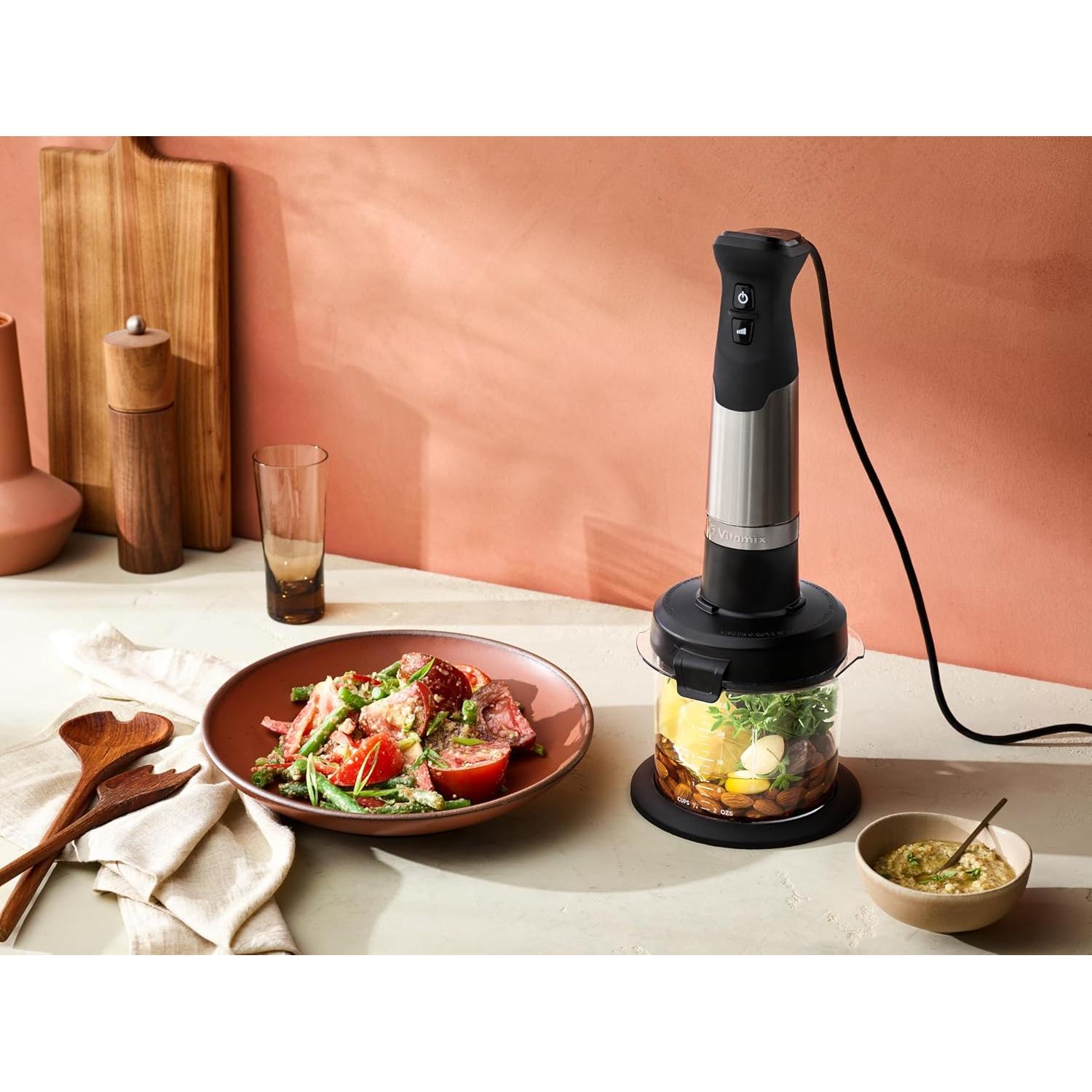 Mini Picadora Vitamix 3 Tazas Acero Inoxidable BPA Libre