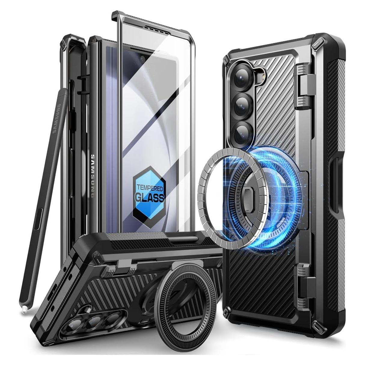 Funda SUPCASE para Galaxy Z Fold 6 con Soporte S Pen