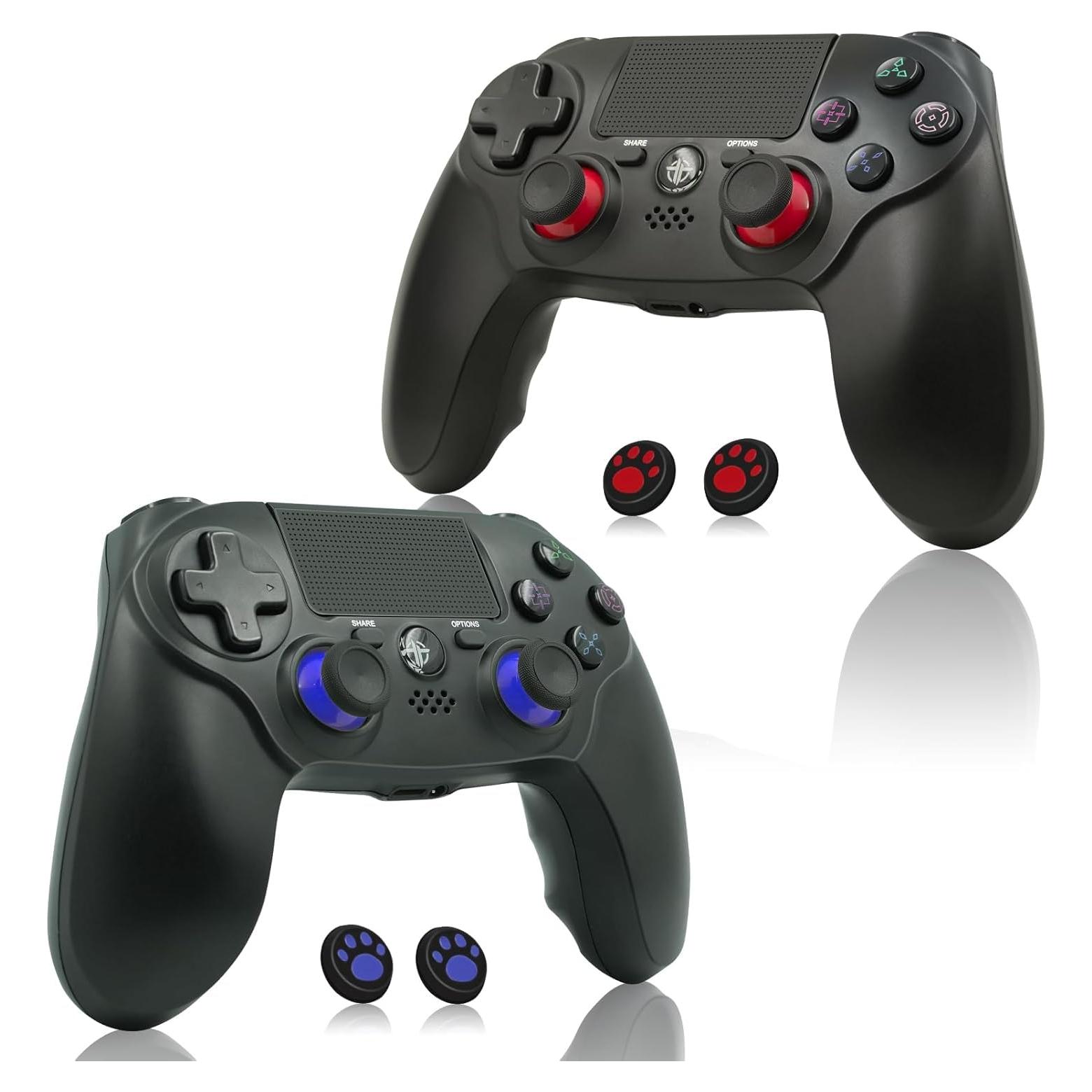 Controlador Inalámbrico PS4 Citnh 2 Pack Rojo y Azul