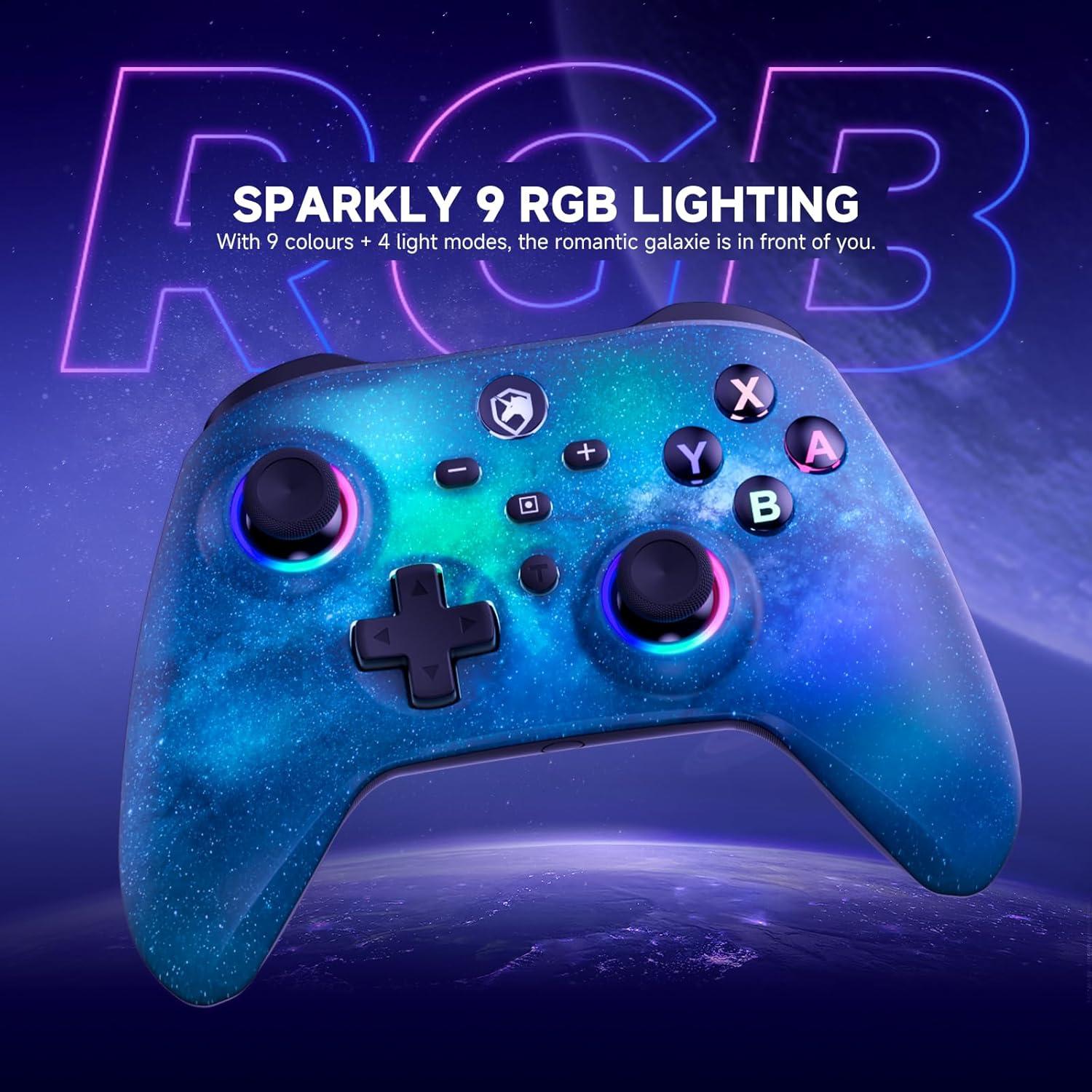 Controlador Inalámbrico ECHTPower Switch Pro Azul Estrellado