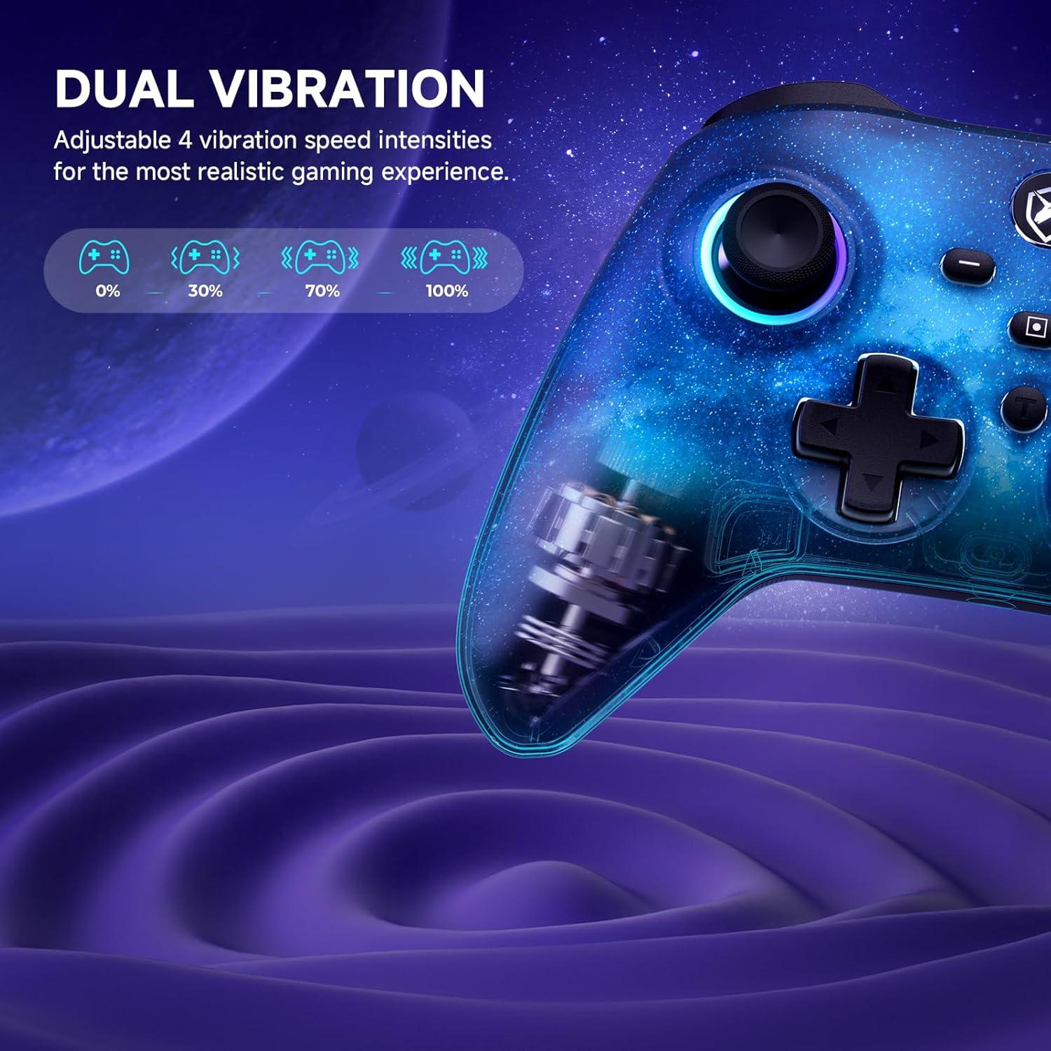 Controlador Inalámbrico ECHTPower Switch Pro Azul Estrellado