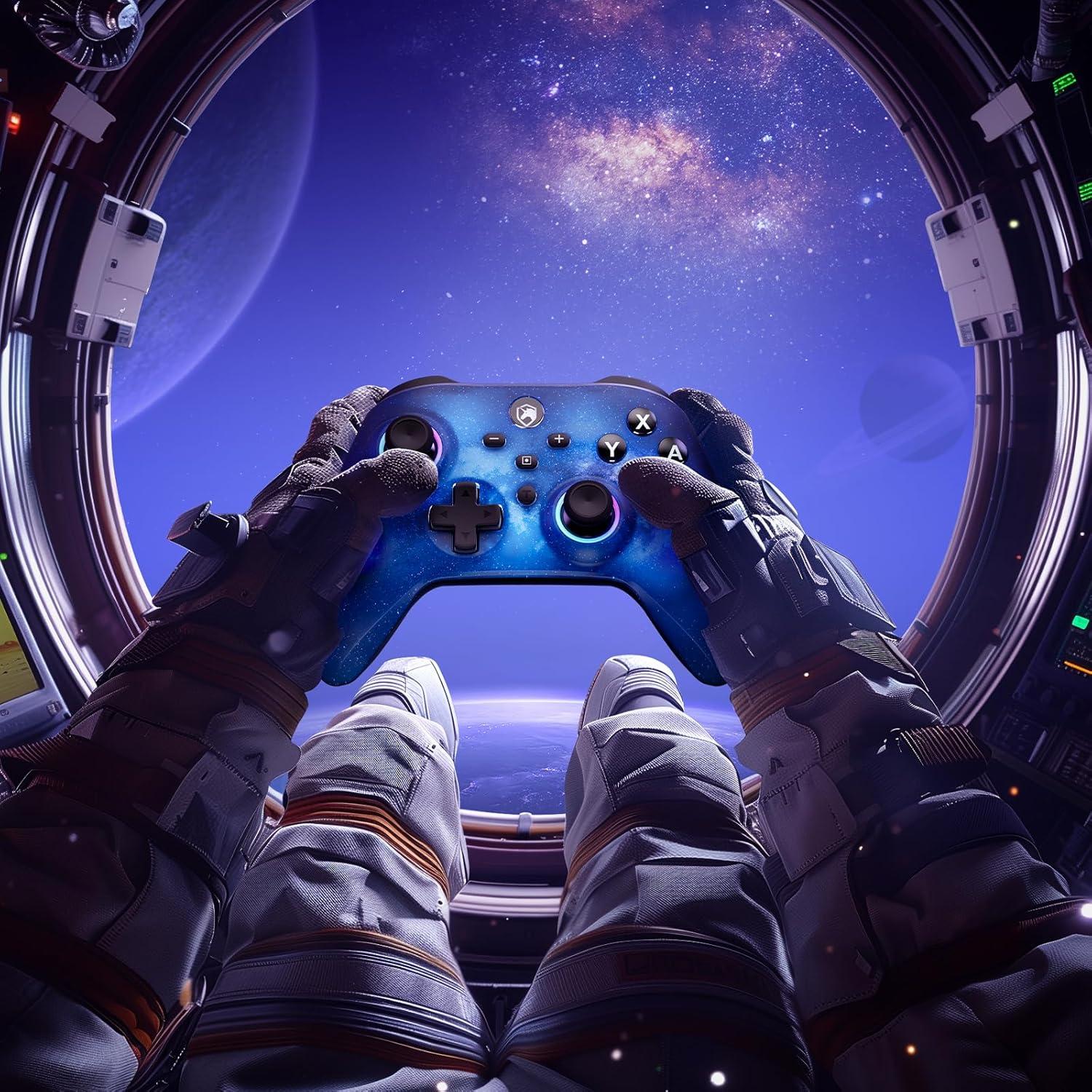 Controlador Inalámbrico ECHTPower Switch Pro Azul Estrellado