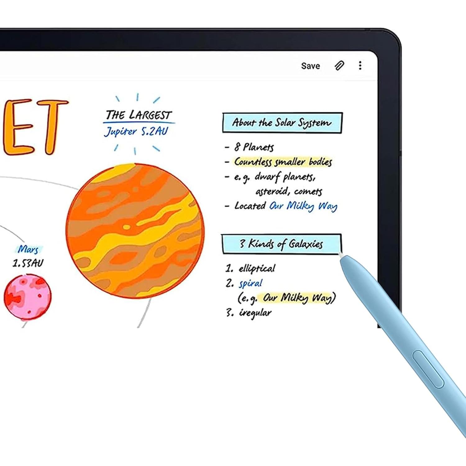 Lápiz óptico Dogxiong S Pen para Galaxy Tab S6 Lite - 2 Pzs