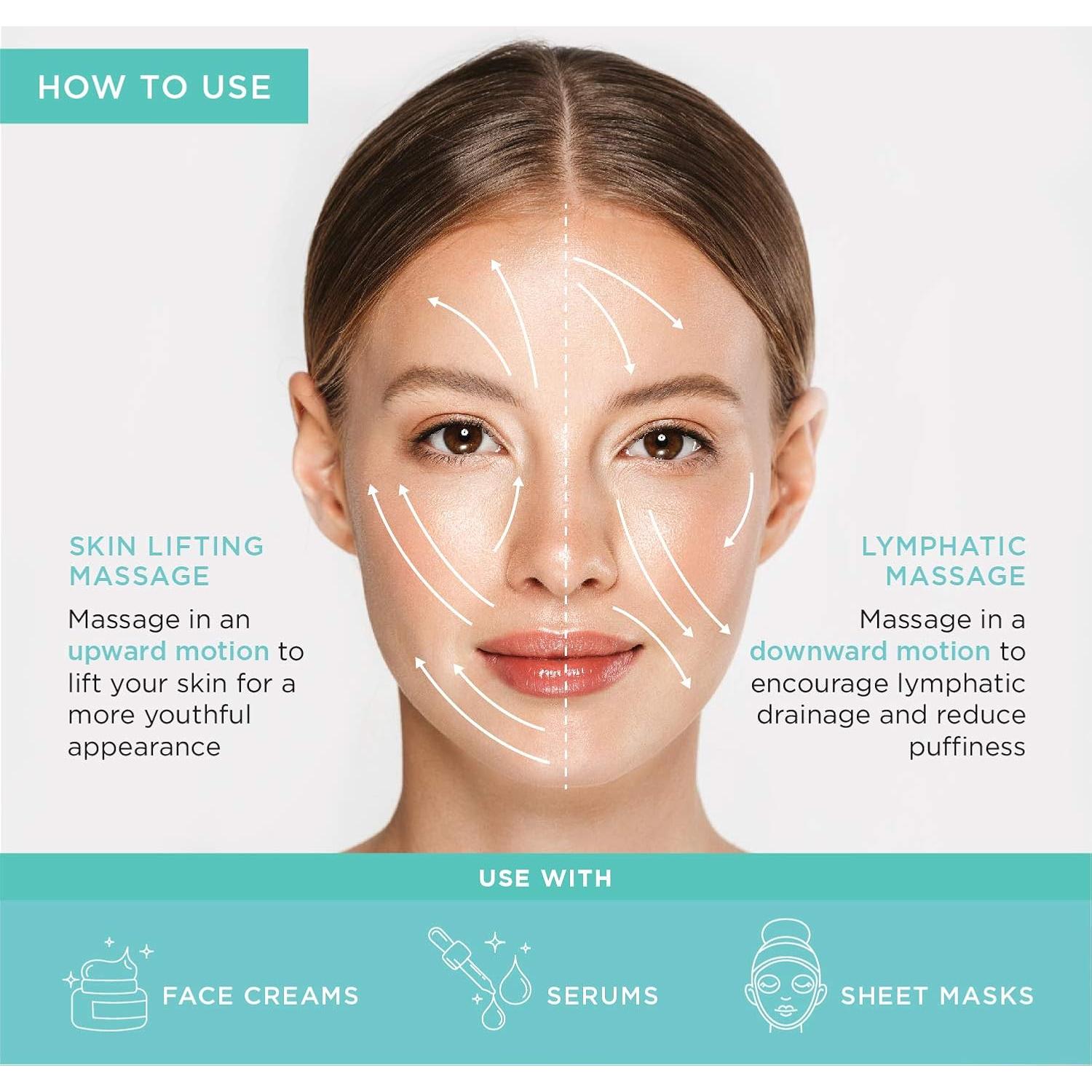 Esferas de Hielo MonétBeauty para Facial - Vidrio Azul 4 Piezas