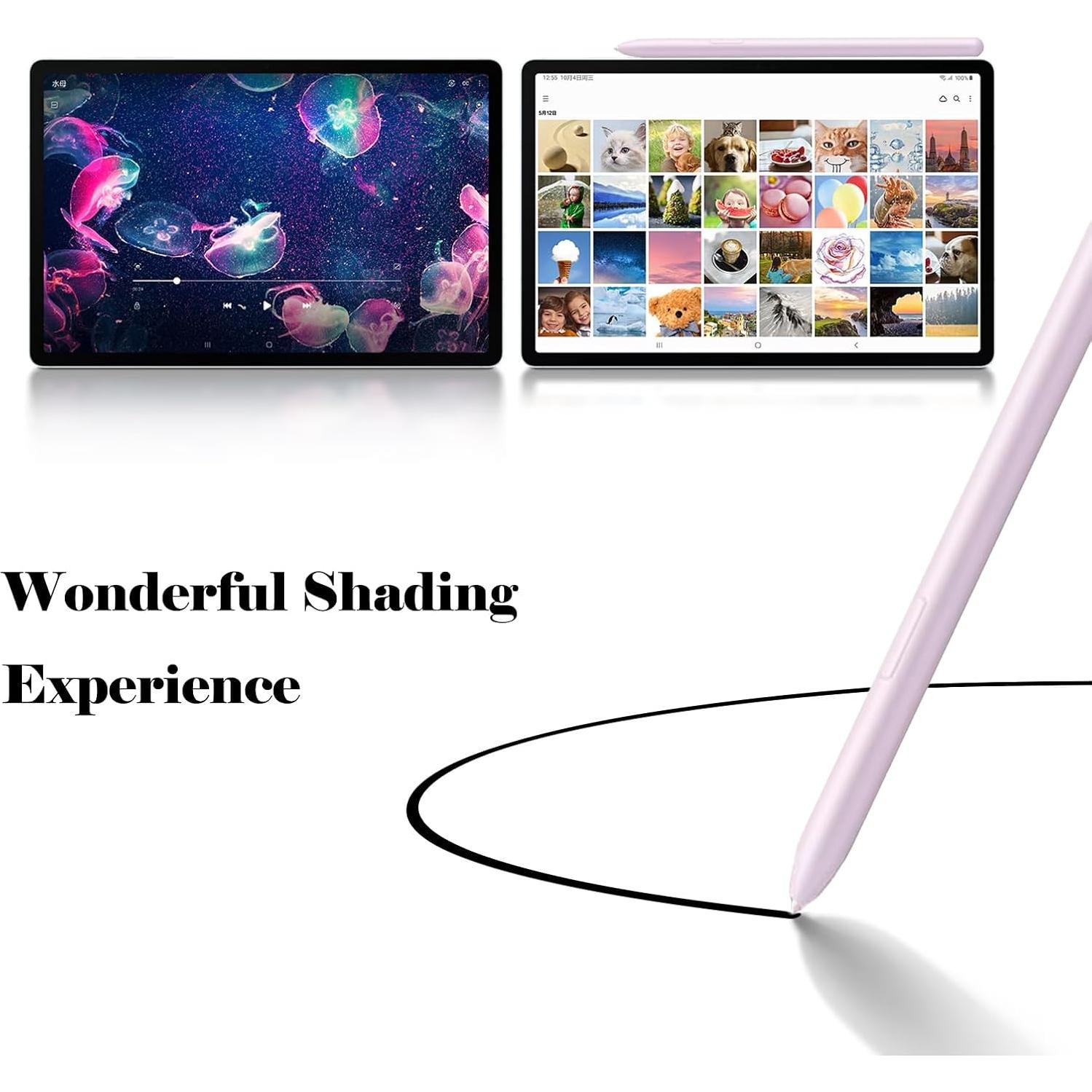 S Pen Reemplazo CaoXiong para Galaxy Tab S9 FE Púrpura