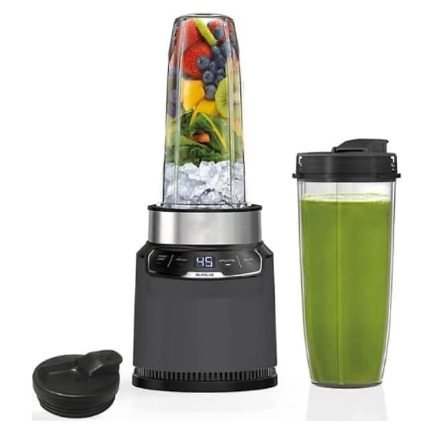 Licuadora Personal Ninja BN401-A 1100W Auto-IQ 2 Tazas 32oz