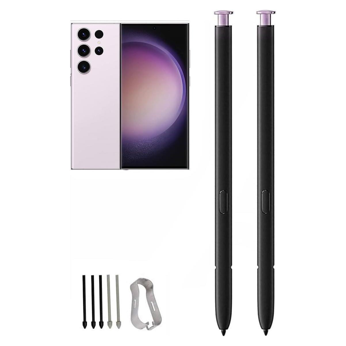 2 Pcs S Pen Reemplazo Galaxy S23 Ultra Befzygwk Lavanda