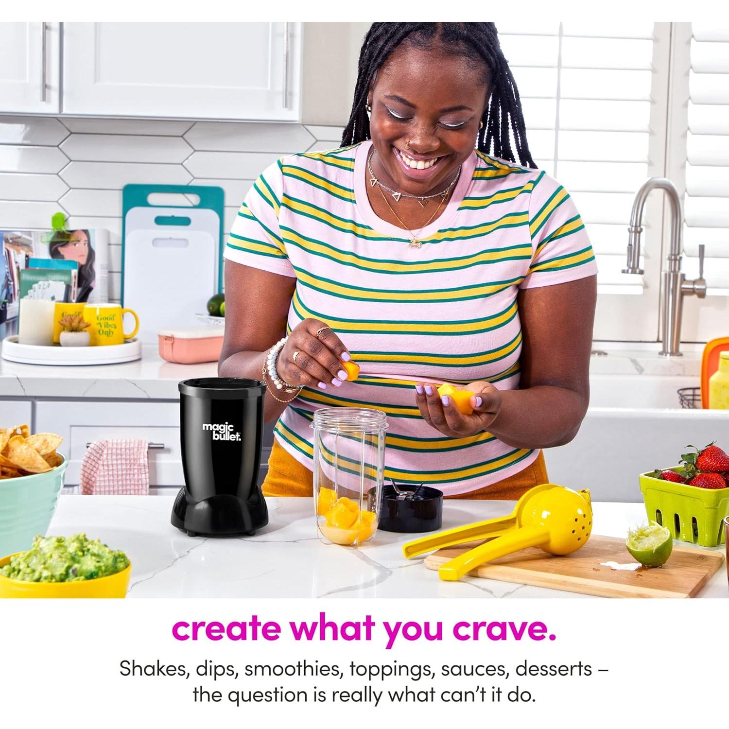 Mezclador Magic Bullet MBR-1101AK 11 Piezas Negro