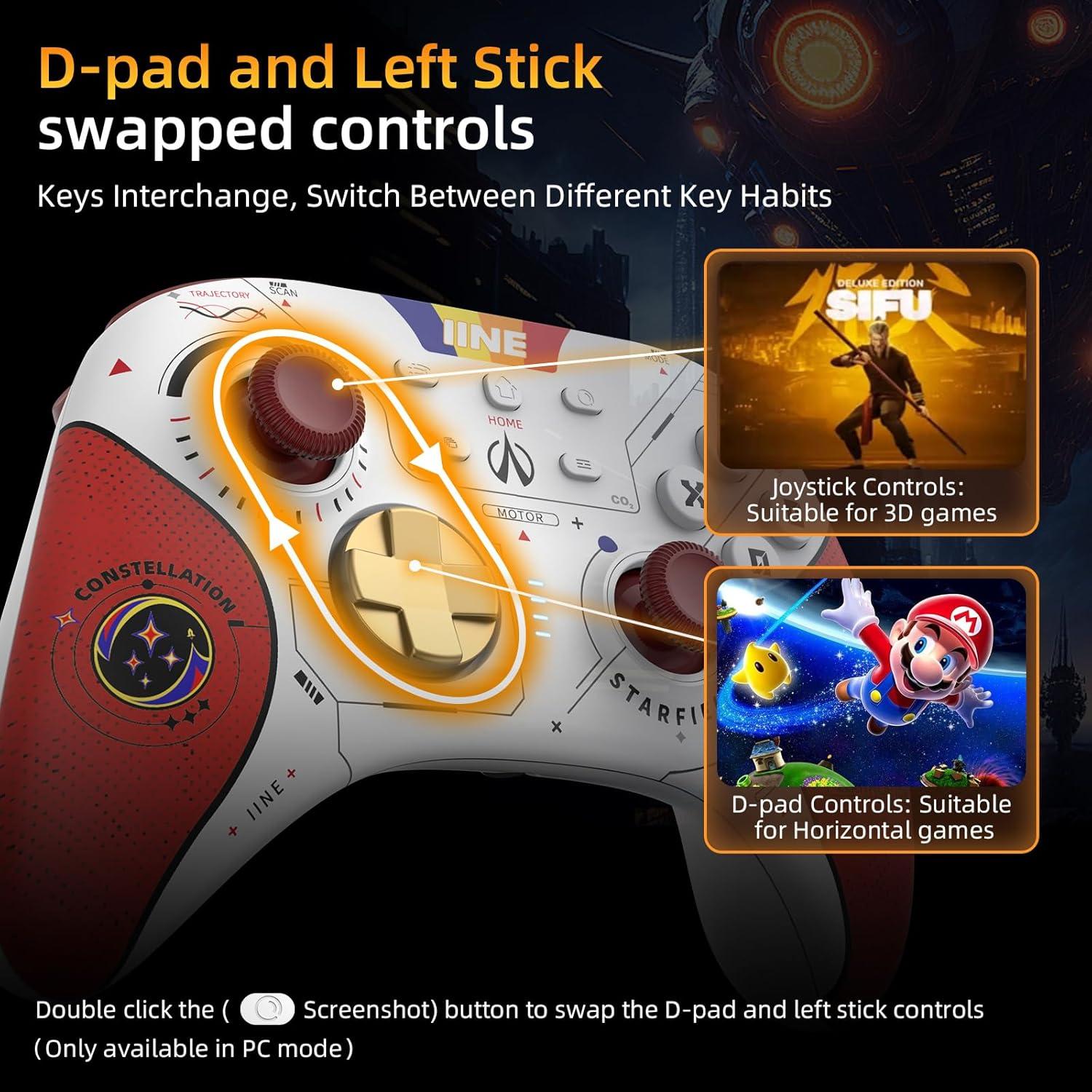 Controlador Inalámbrico WEUTOP L872 para Switch y PC