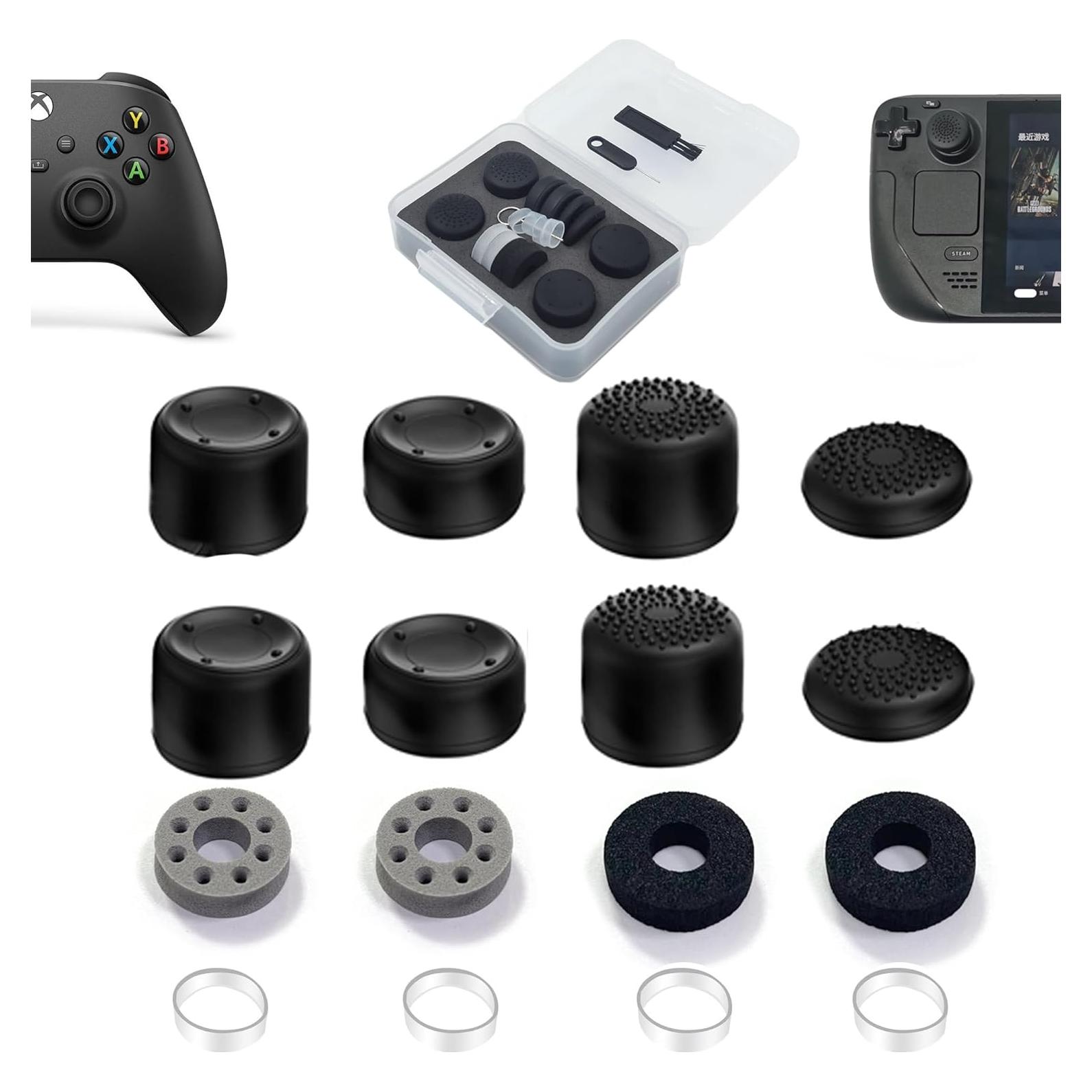 Juego de Tapas de Agarre para Pulgar ZHI-NYLLDJS Xbox/Steam Deck 16 Piezas