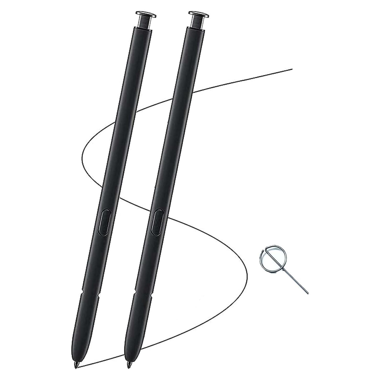 2 Pcs S Pen para Samsung Galaxy S22 Ultra - Negro