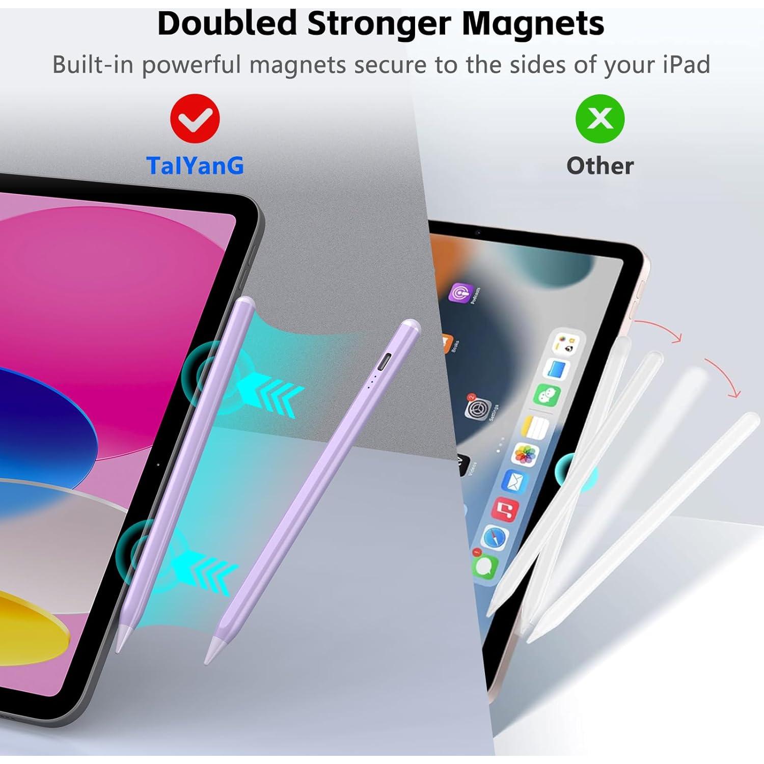 Lápiz Stylus TaIYanG para iPad 2018-2024, Rechazo de Palma