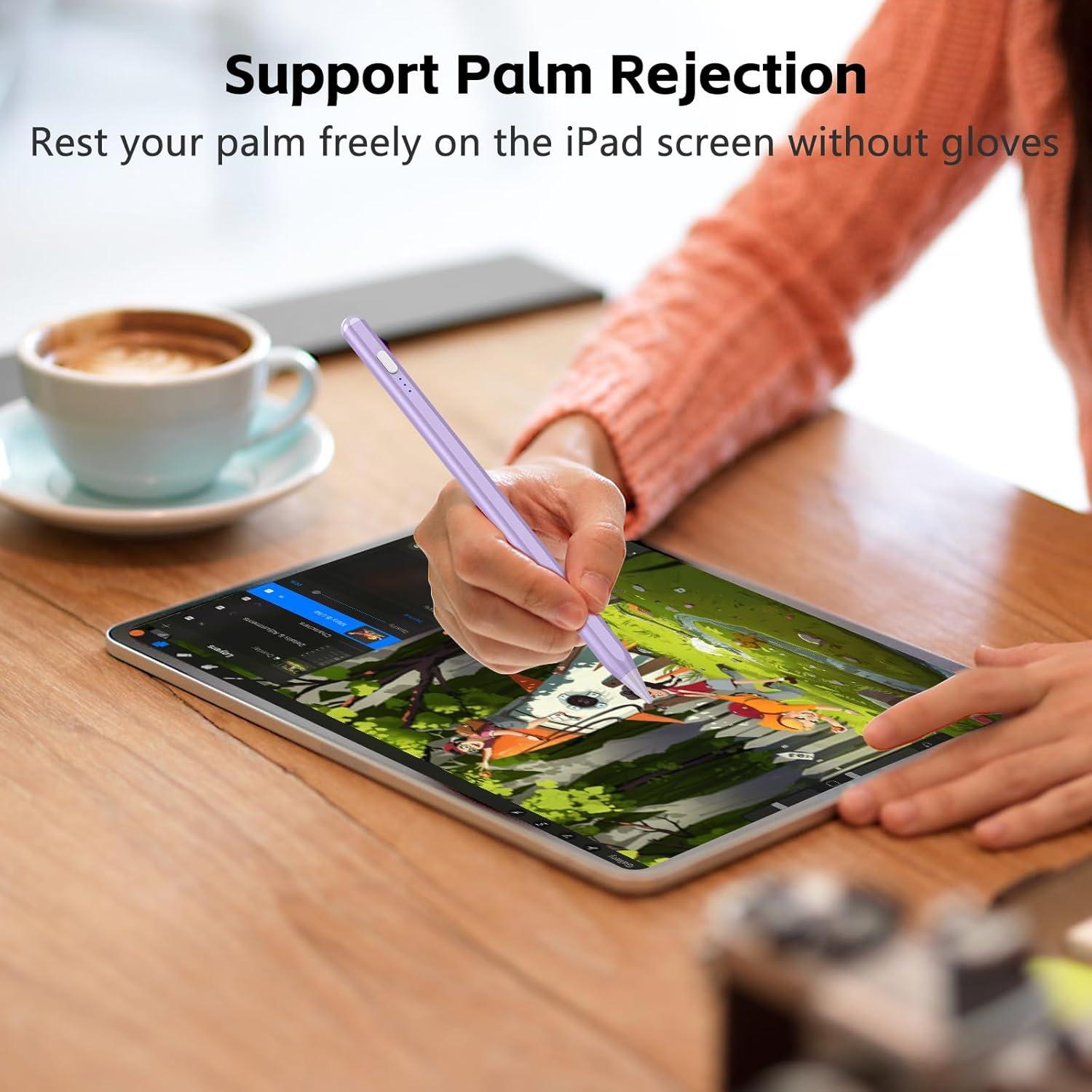 Lápiz Stylus TaIYanG para iPad 2018-2024, Rechazo de Palma