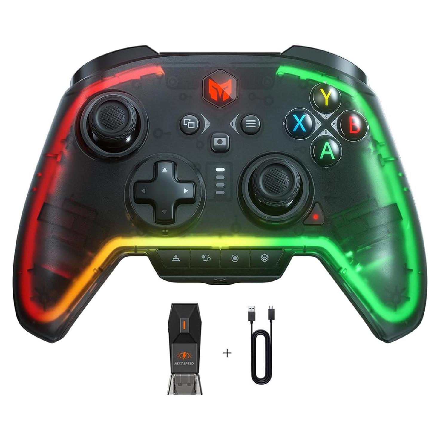 Controlador Inalámbrico BIGBIG WON Rainbow 2 Pro RGB para PC