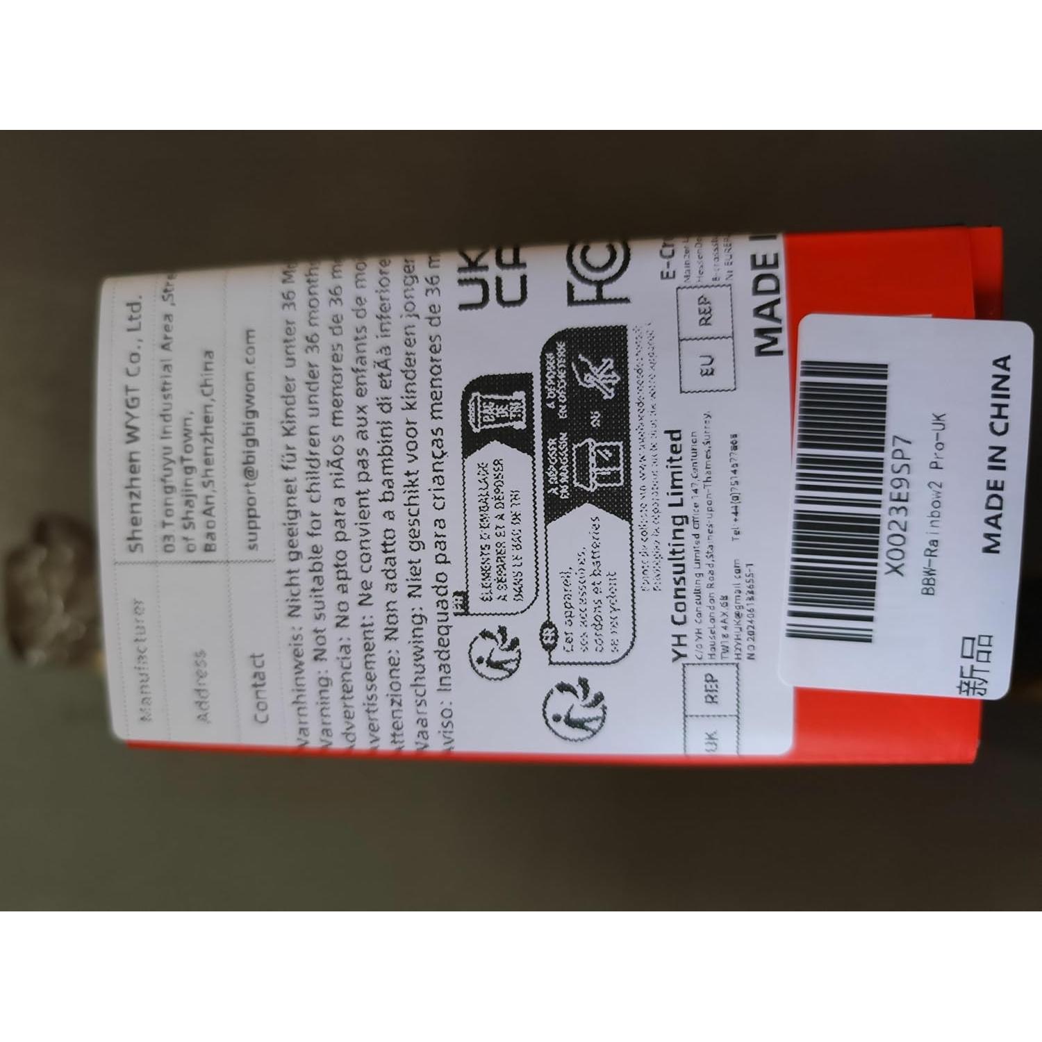 Controlador Inalámbrico BIGBIG WON Rainbow 2 Pro RGB para PC