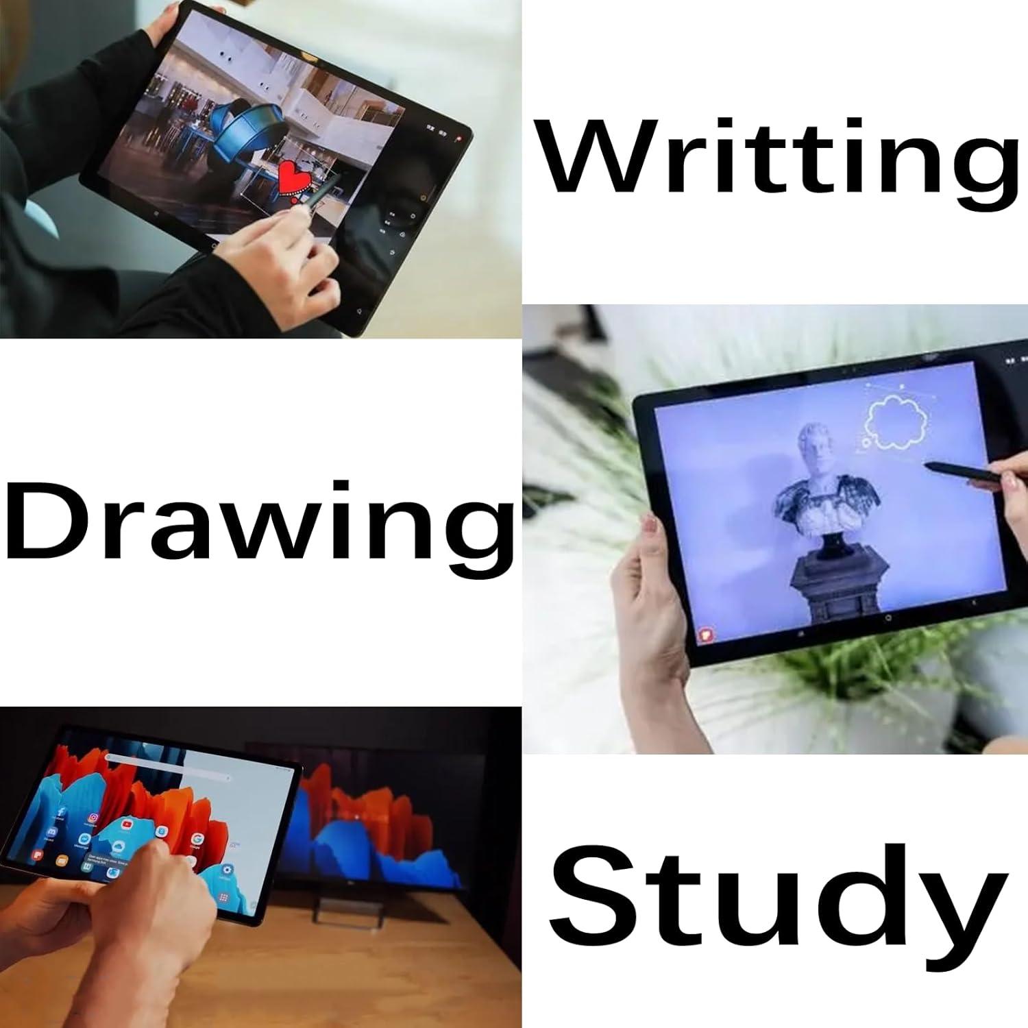 Paquete de 2 S Pen para Galaxy Tab S8 Ultra Dogxiong Negro