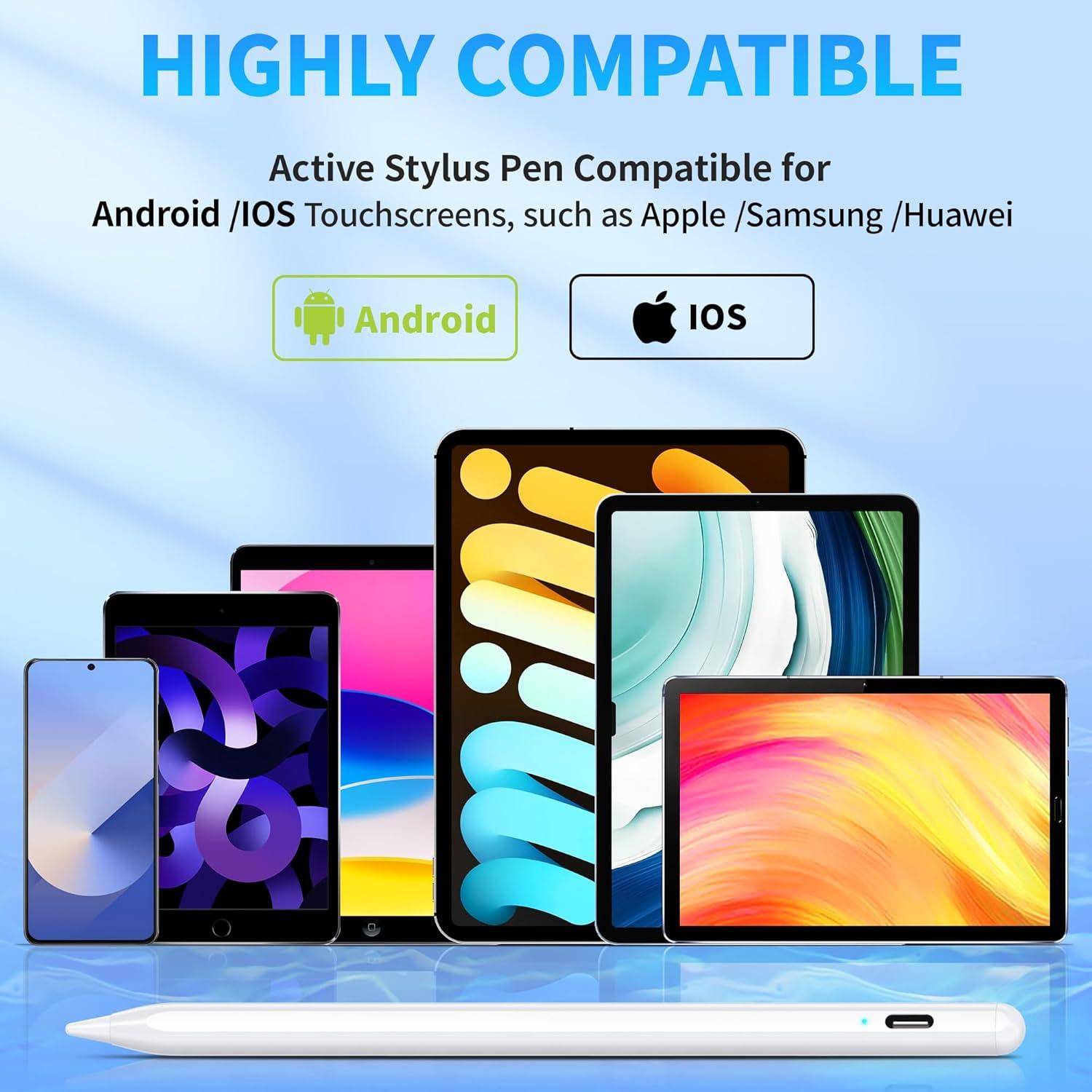 Bolígrafo Stylus DRYMOKINI Recargable 20 cm Blanco