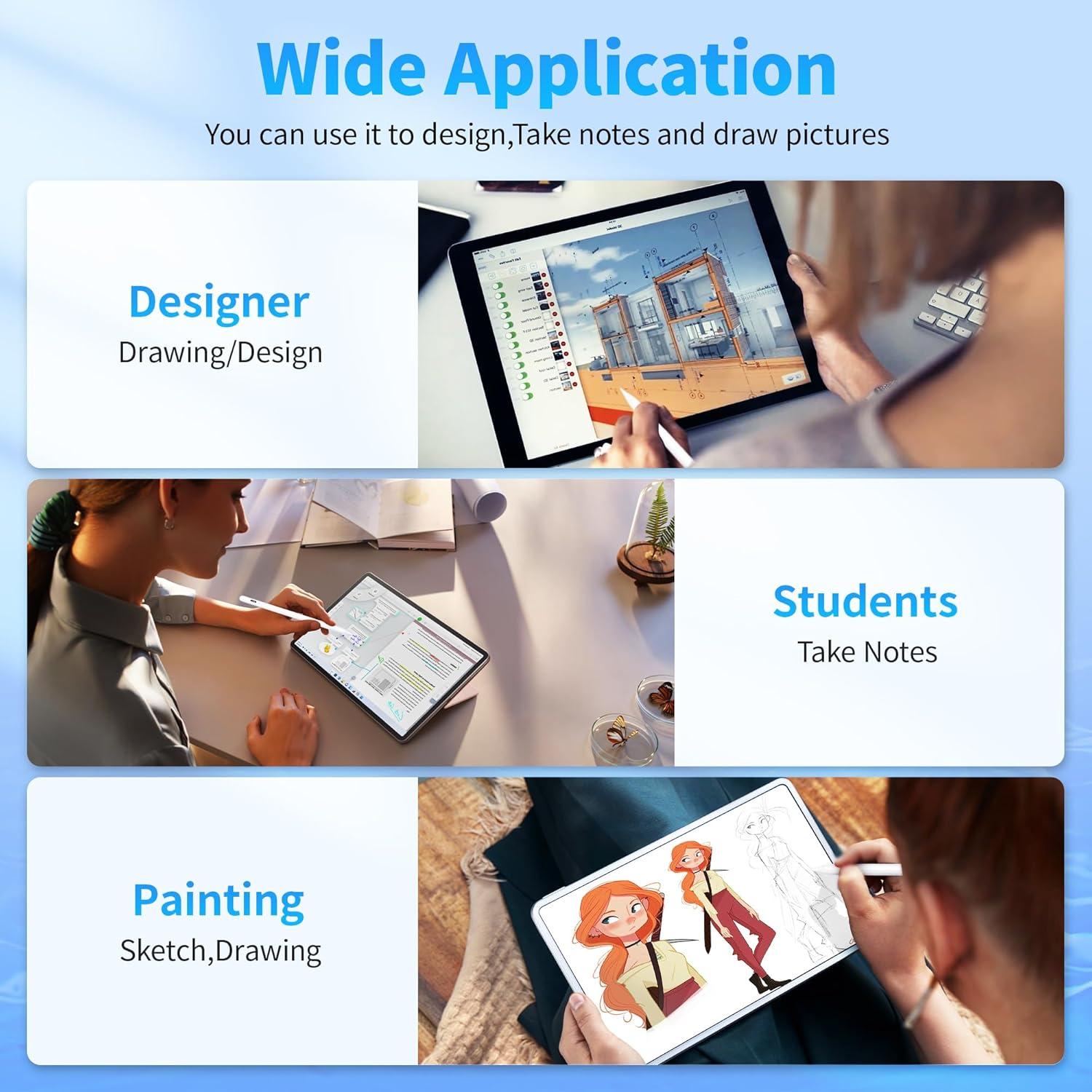 Bolígrafo Stylus DRYMOKINI Recargable 20 cm Blanco