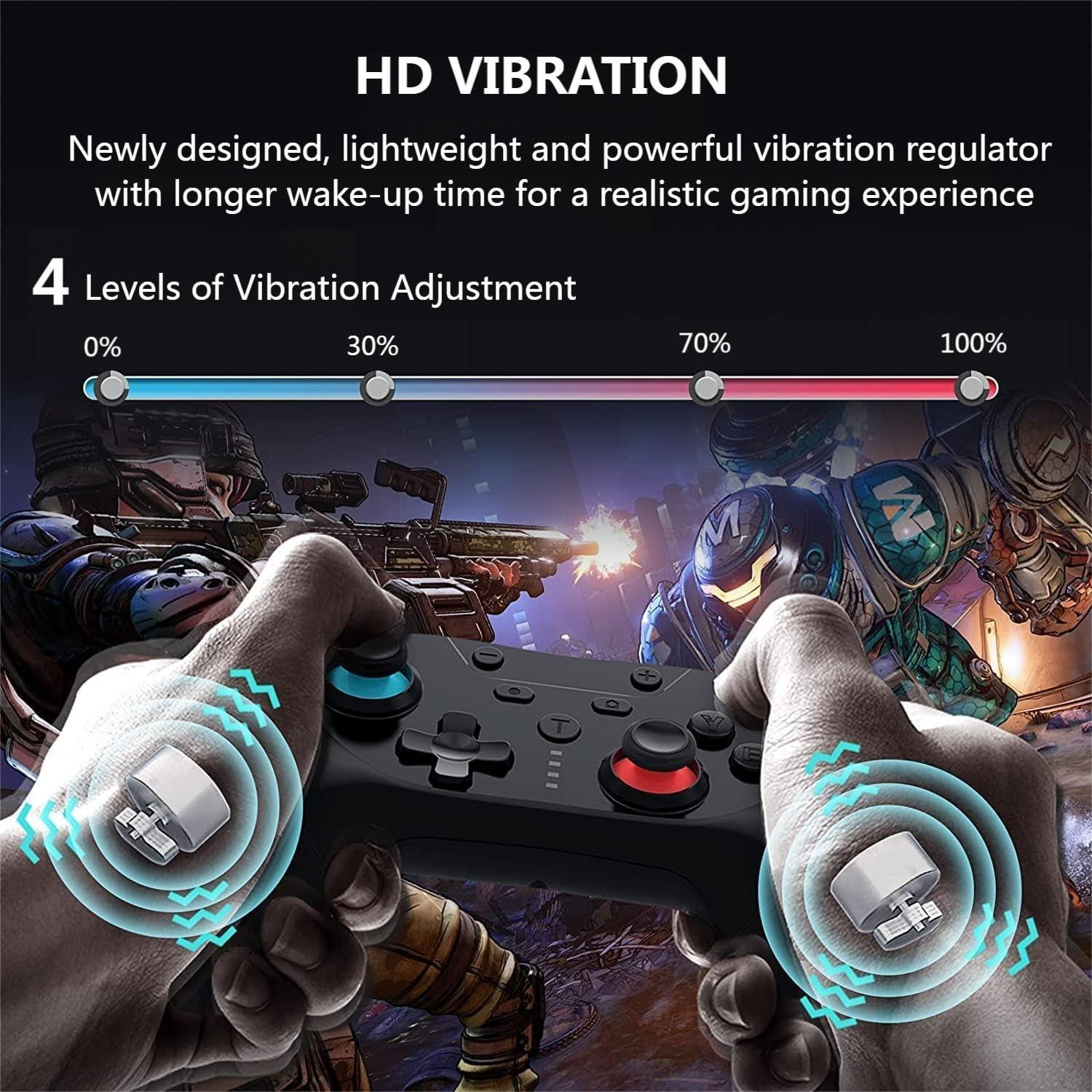 Controlador Inalámbrico Matbip SW02 Azul y Rojo para Switch