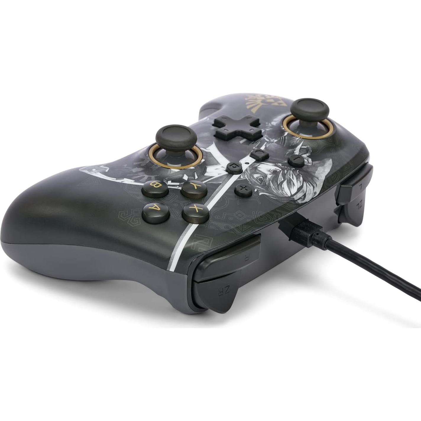 Controlador con cable PowerA para Nintendo Switch - Link