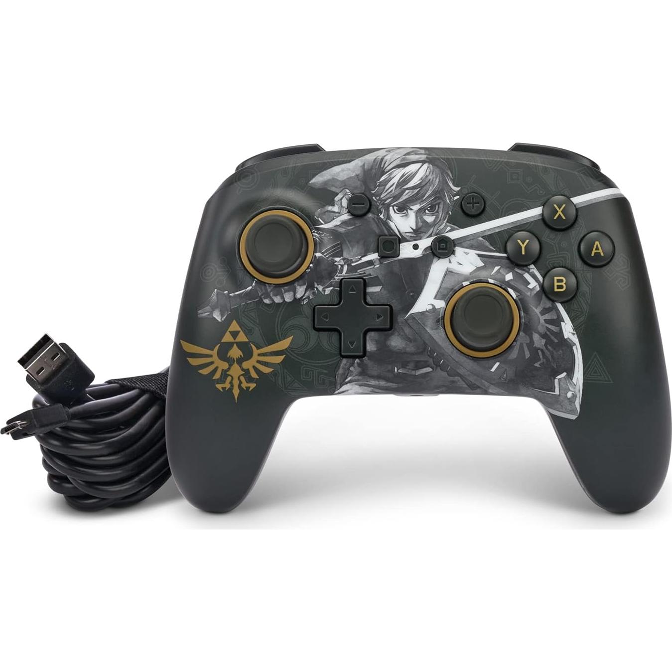 Controlador con cable PowerA para Nintendo Switch - Link