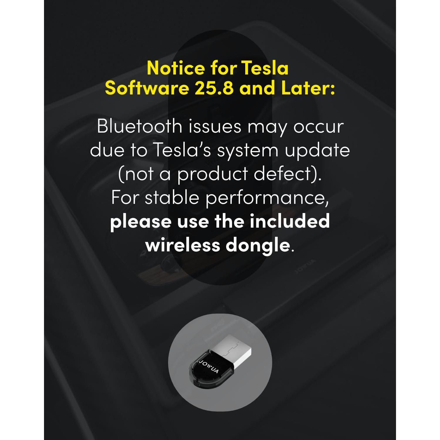 Controlador Inalámbrico Jowua para Tesla 2025 Blanco - Multi-Dispositivo