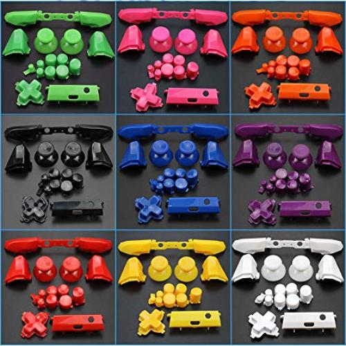 Juego de Botones de Reemplazo para Controlador Xbox One S - Negro