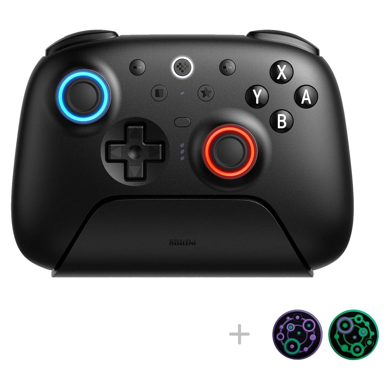 Controlador Bluetooth 8Bitdo Ultimate 2 para Switch y PC - Negro