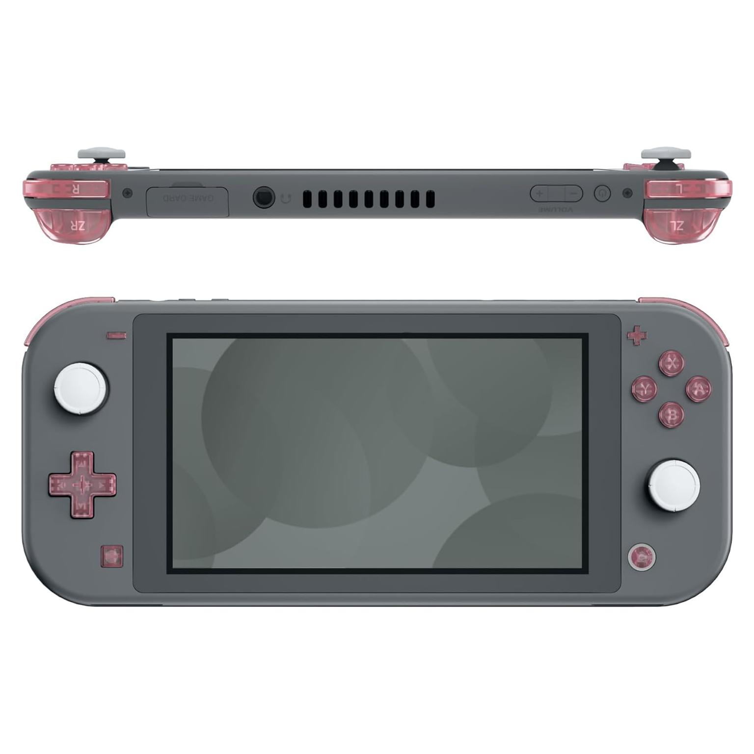 Juego de Botones de Reemplazo eXtremeRate Rosa Cherry para Switch Lite