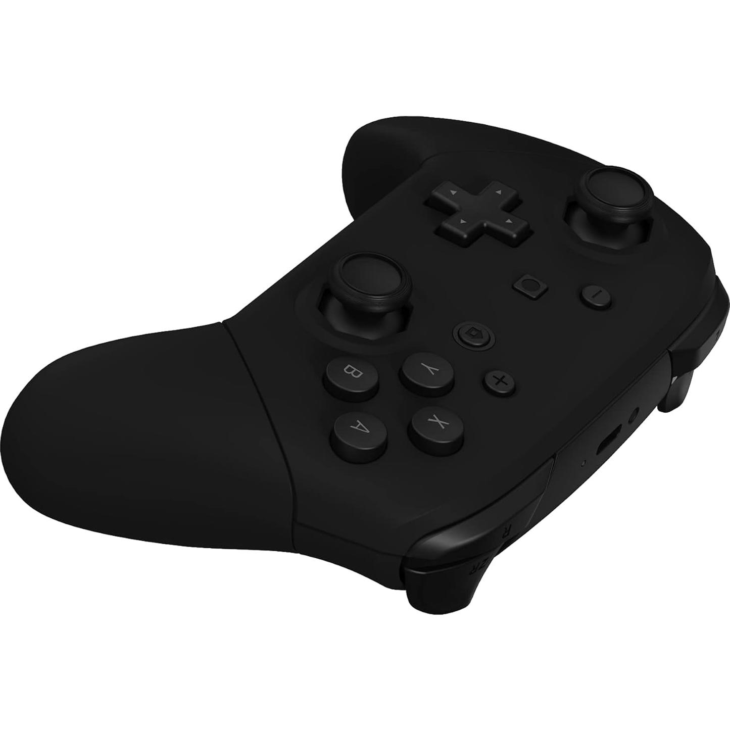 Carcasa Frontal y Trasera eXtremeRate para Controlador Pro Nintendo Switch - Negro
