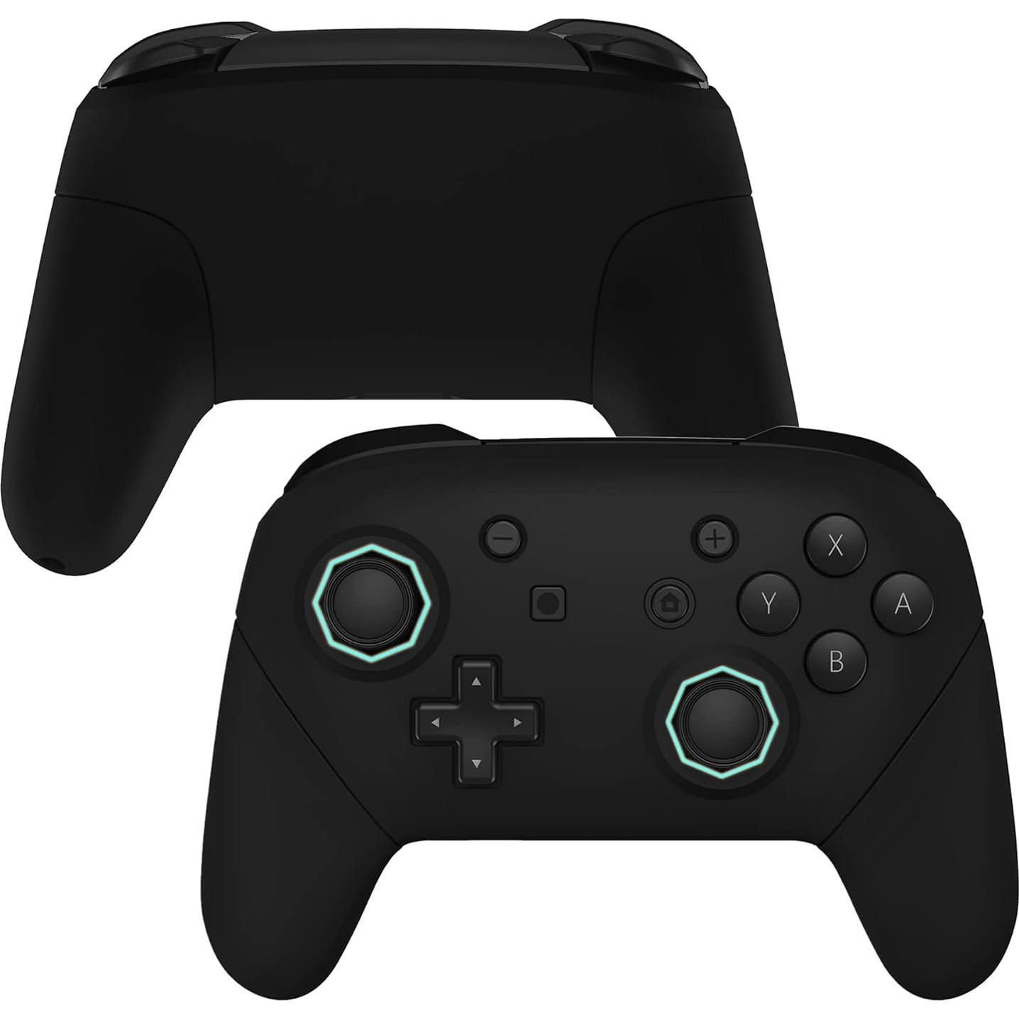 Carcasa Frontal y Trasera eXtremeRate para Controlador Pro Nintendo Switch - Negro