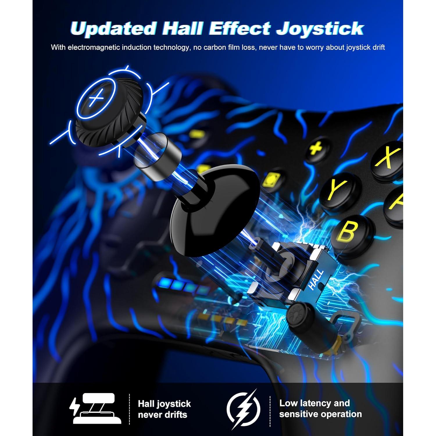 Controlador Pro Inalámbrico NealGamefy para Switch y PC