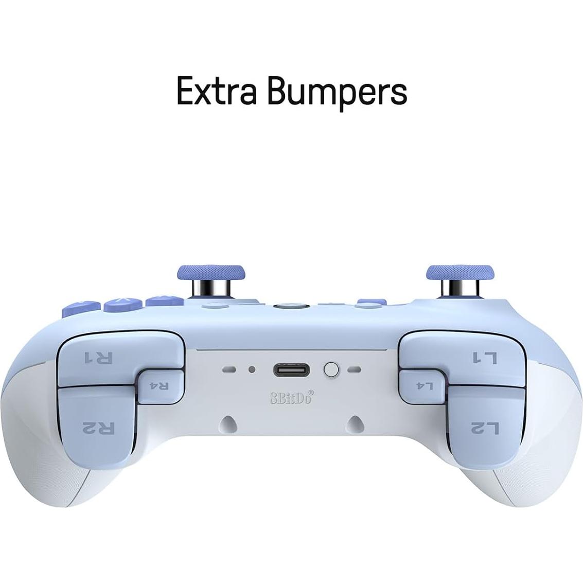Controlador Bluetooth 8Bitdo Ultimate 2C Azul con Joysticks Hall