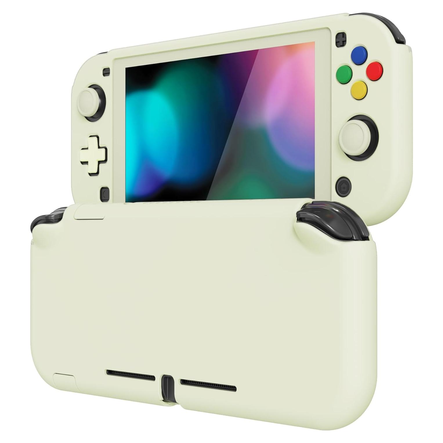 Funda Protectora PlayVital para Nintendo Switch Lite Amarillo